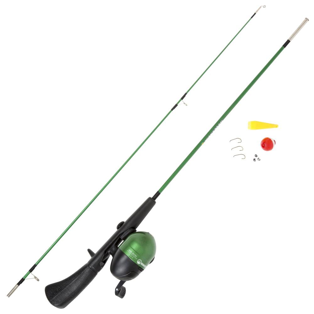 Leisure Sports Spinning Rod & Reel Starter Kit - 5'2, Green