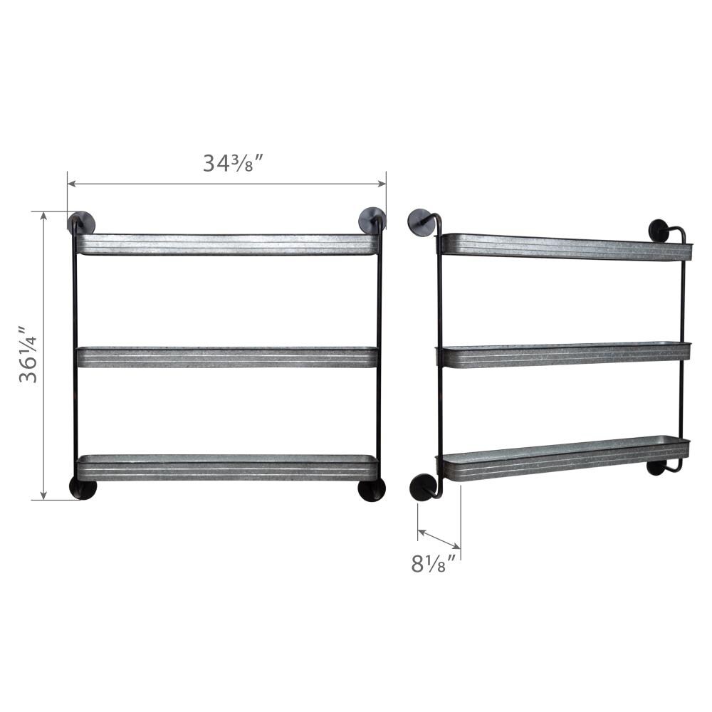 Pinnacle 18FW1387E Wall-Mounted-Shelving - View #9
