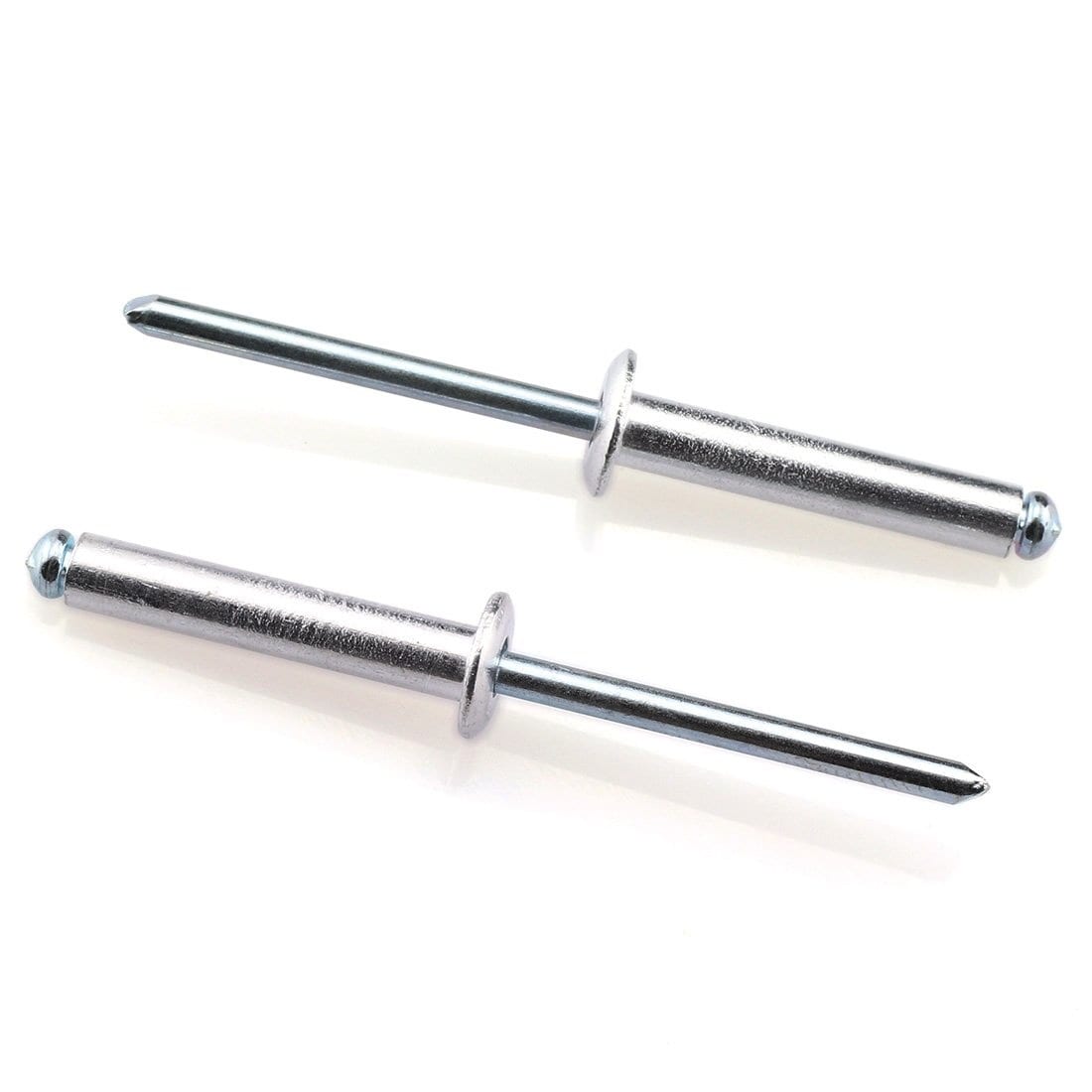 Etokfoks 60 Pack 1 in x 3 16 in Aluminum Open End Blind Rivets for 11 16 to 3 4 in Grip Range #LETHU3UNI