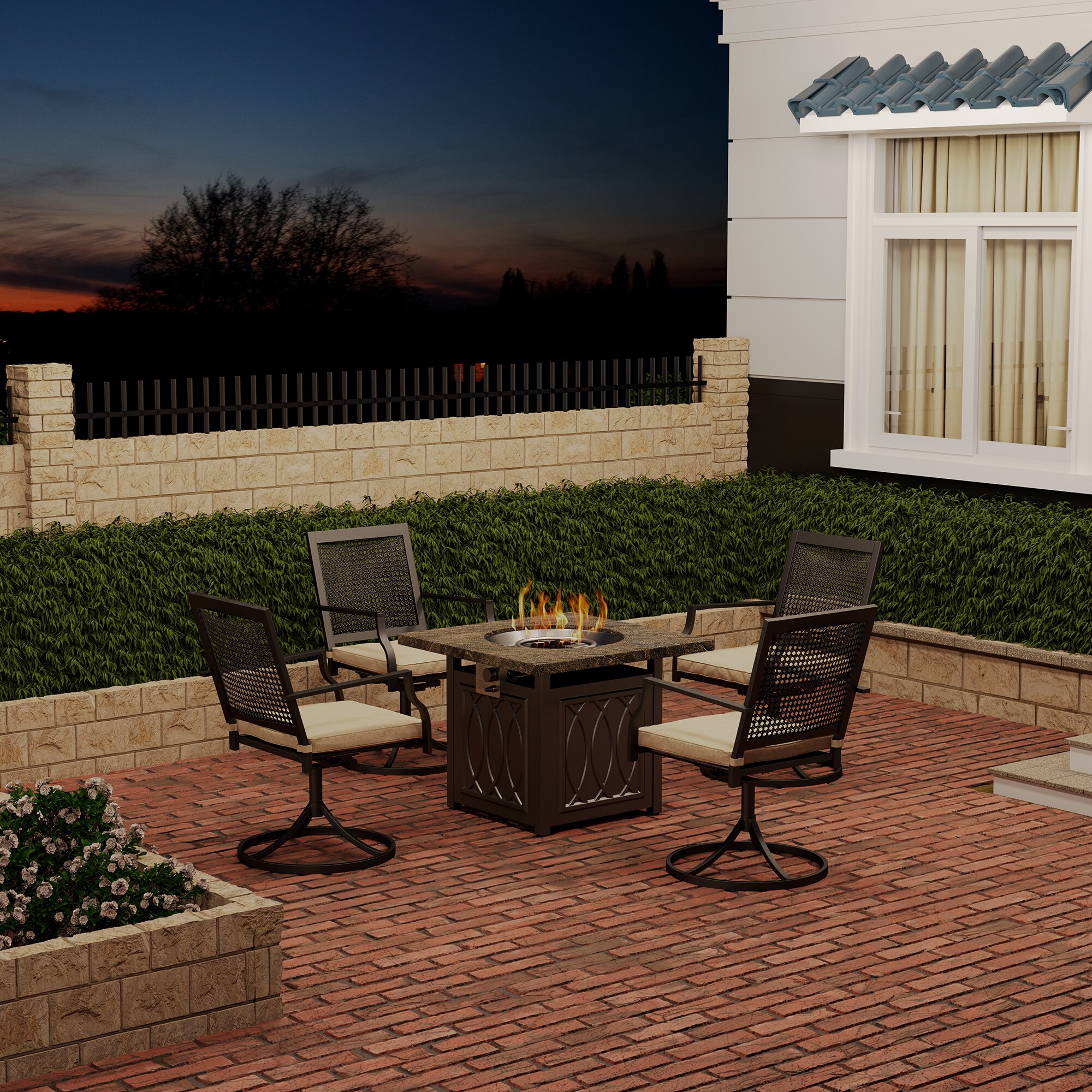 Mondawe MD-990-190 Patio-Conversation-Sets - View #3