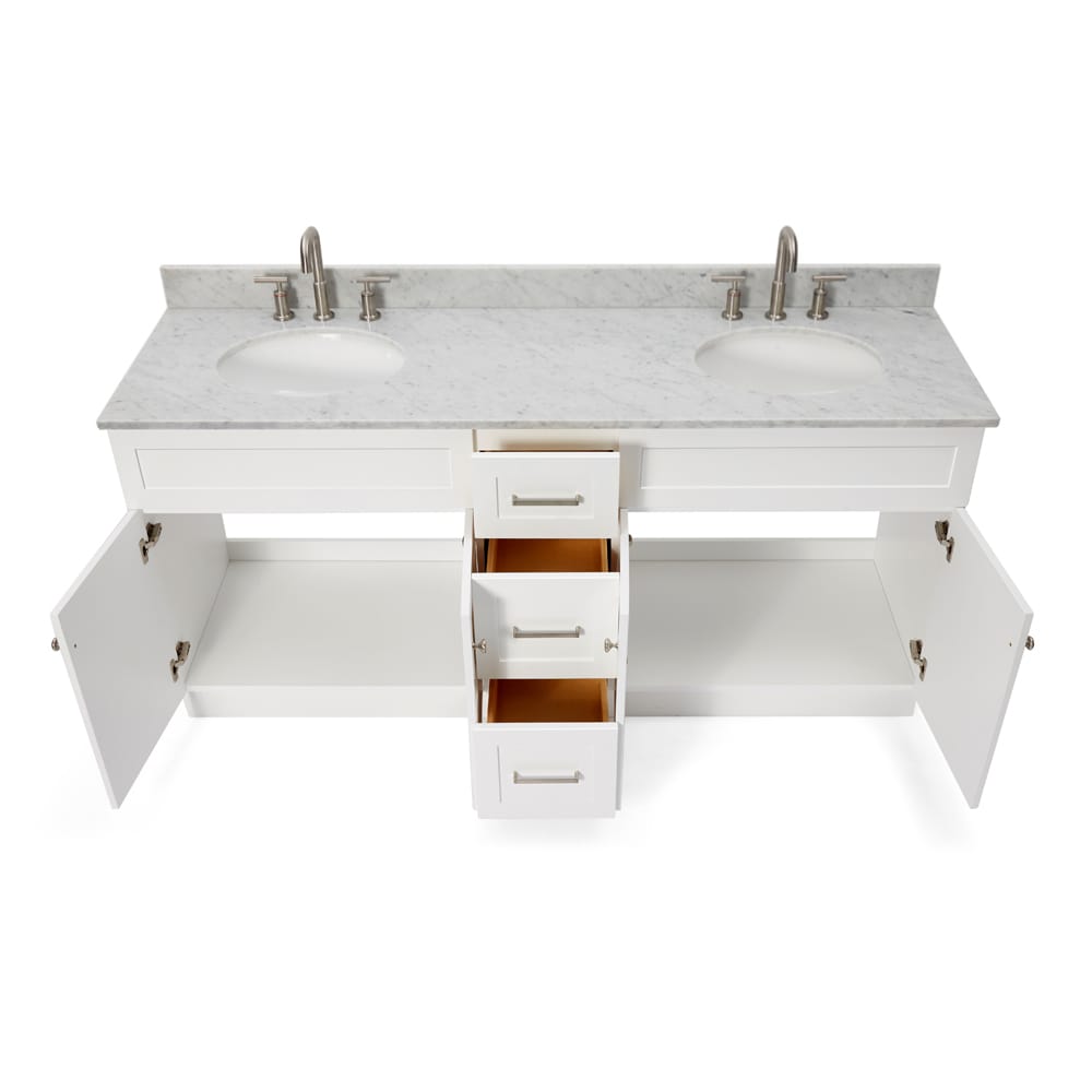 ARIEL F073DCW2OVOWHT Bath-Vanity-Combo - View #6