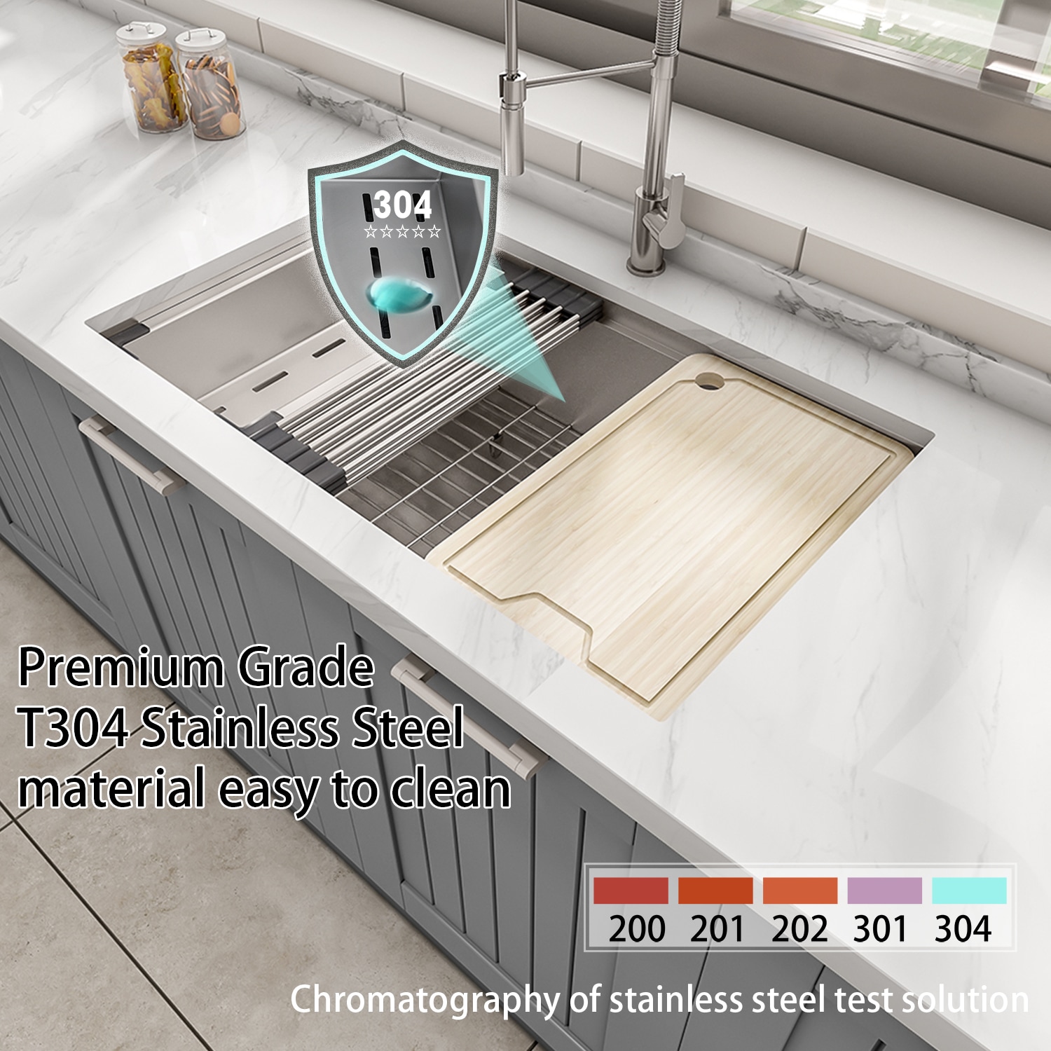 Sinber KSS0001S-OL Kitchen-Sinks - View #4