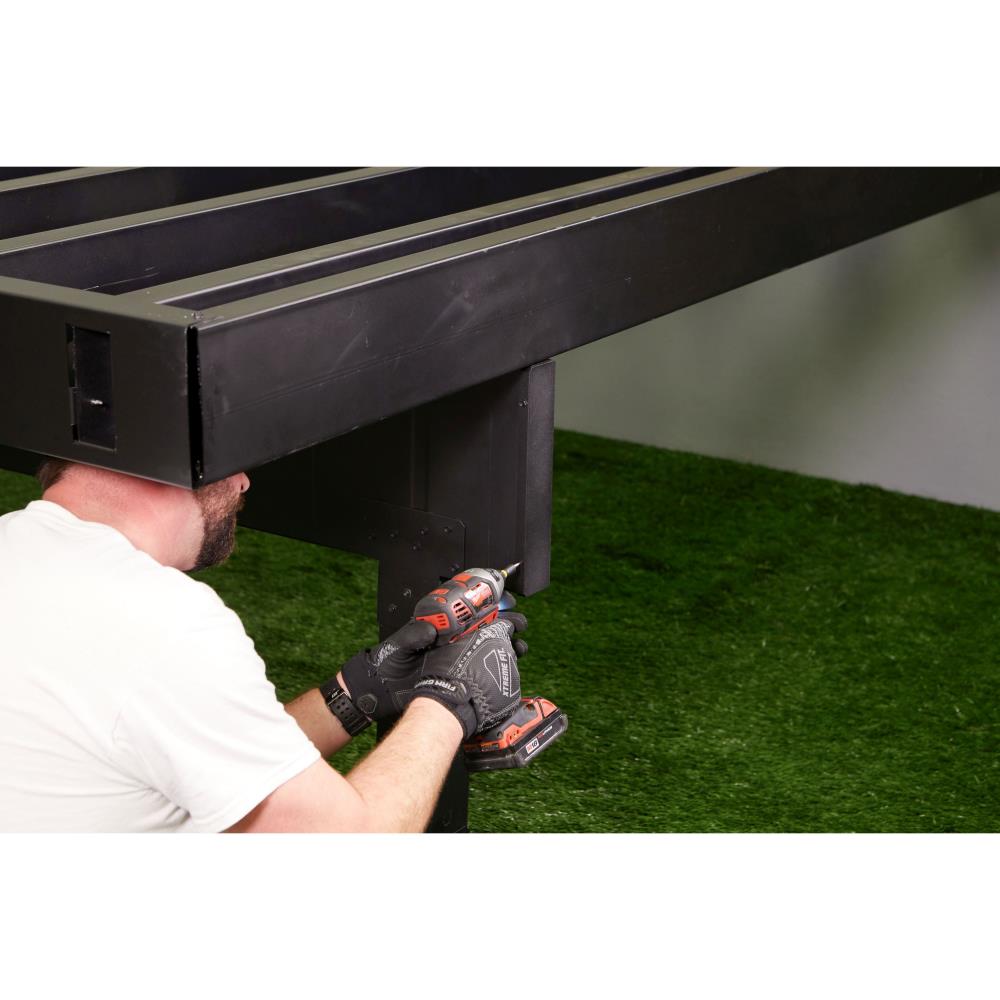 Fortress Building Products Black Steel Beam Cap