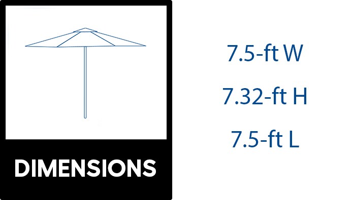 Style Selections UCS181A15 Umbrellas-2 - View #9