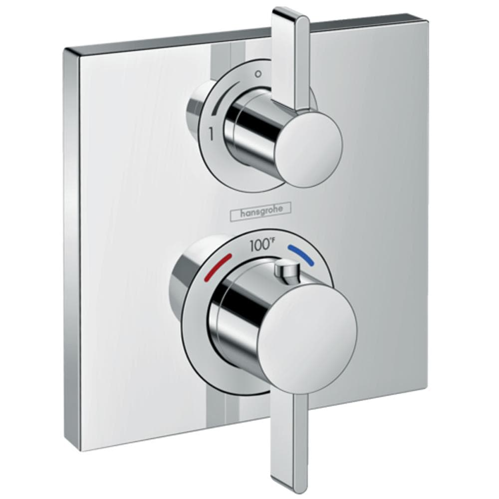 Hansgrohe 15712001 Chrome 2 -Handle Lever Shower Faucet Handle