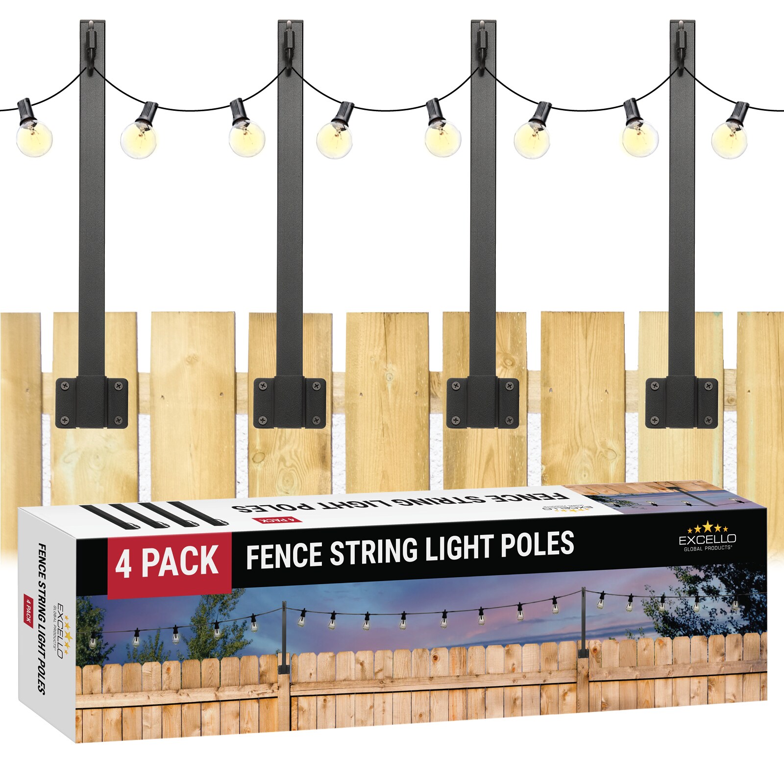 Excello Global Products EGP-LP-0541-4 Landscape-Lighting-Stakes - View #8