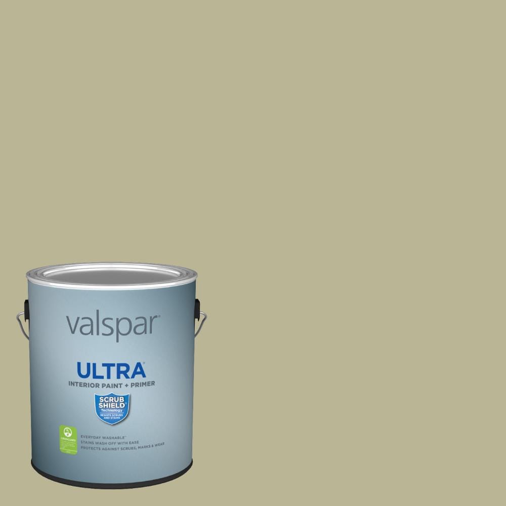 Valspar 6005-3C-935298 Ultra Semi-gloss Oakmoss 6005-3C Latex Interior Paint Paint + Primer ( 1-gallon )
