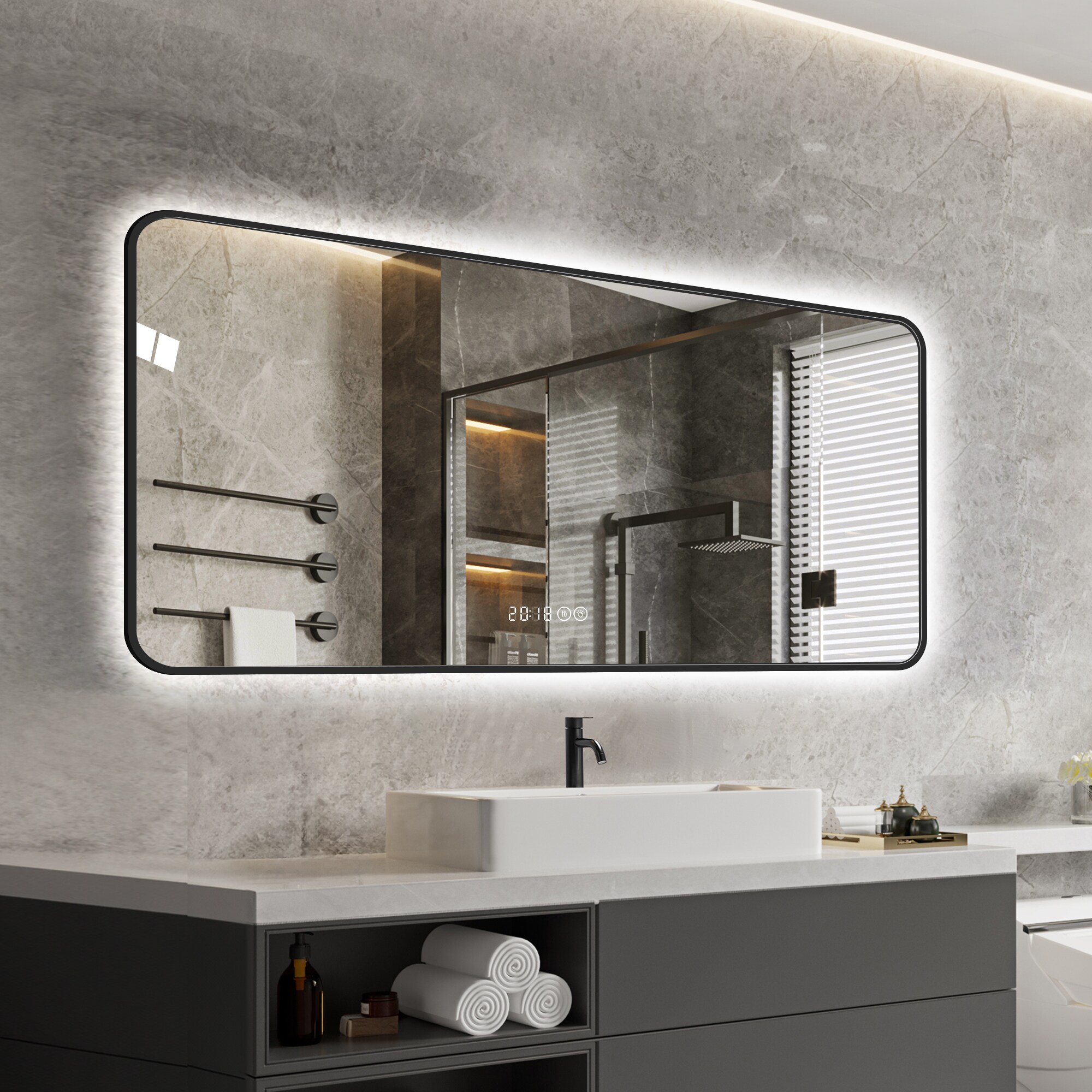 Vanityfus VF-LH-80634 Framed-Bath-Mirrors - View #4