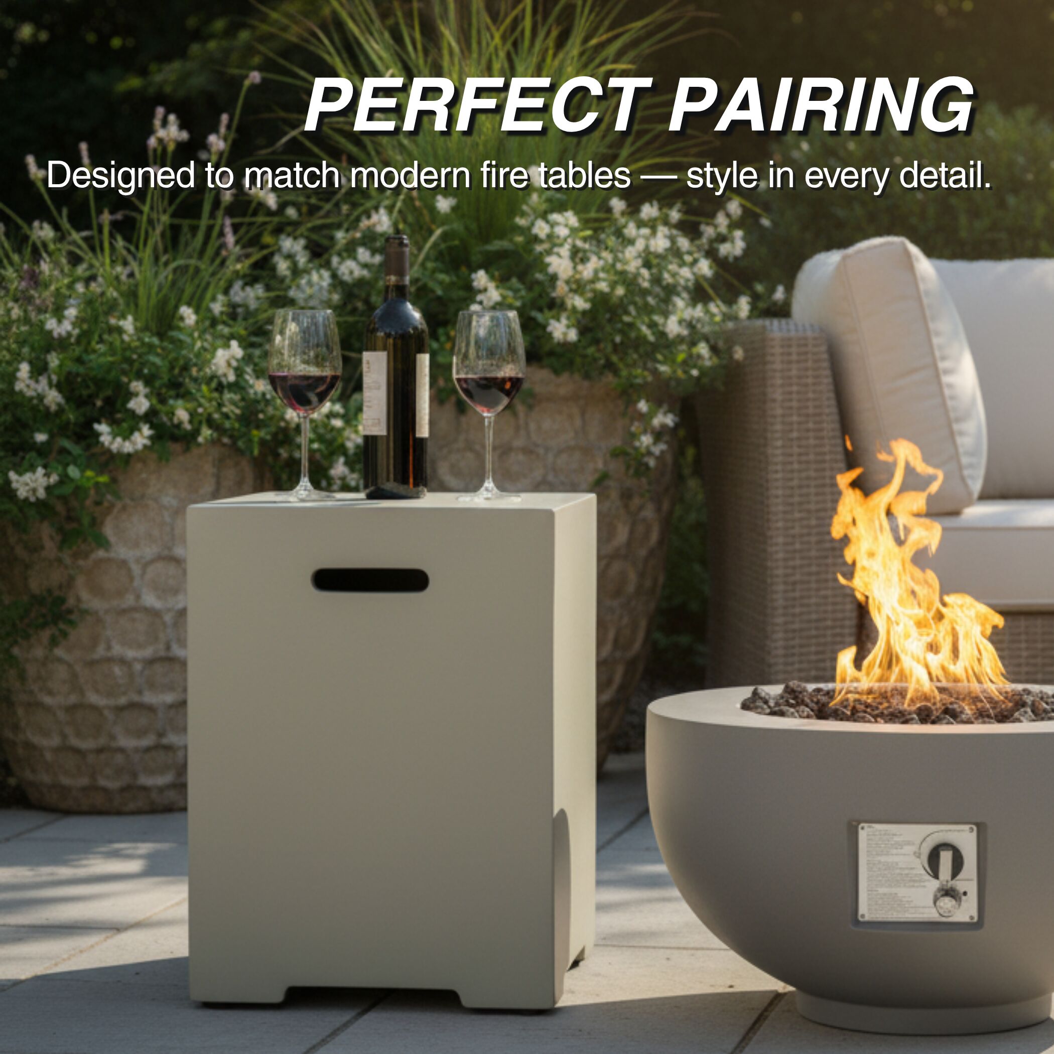 LOVMOR SF-X-W3016P364625 Outdoor-Gas-Firepits - View #3