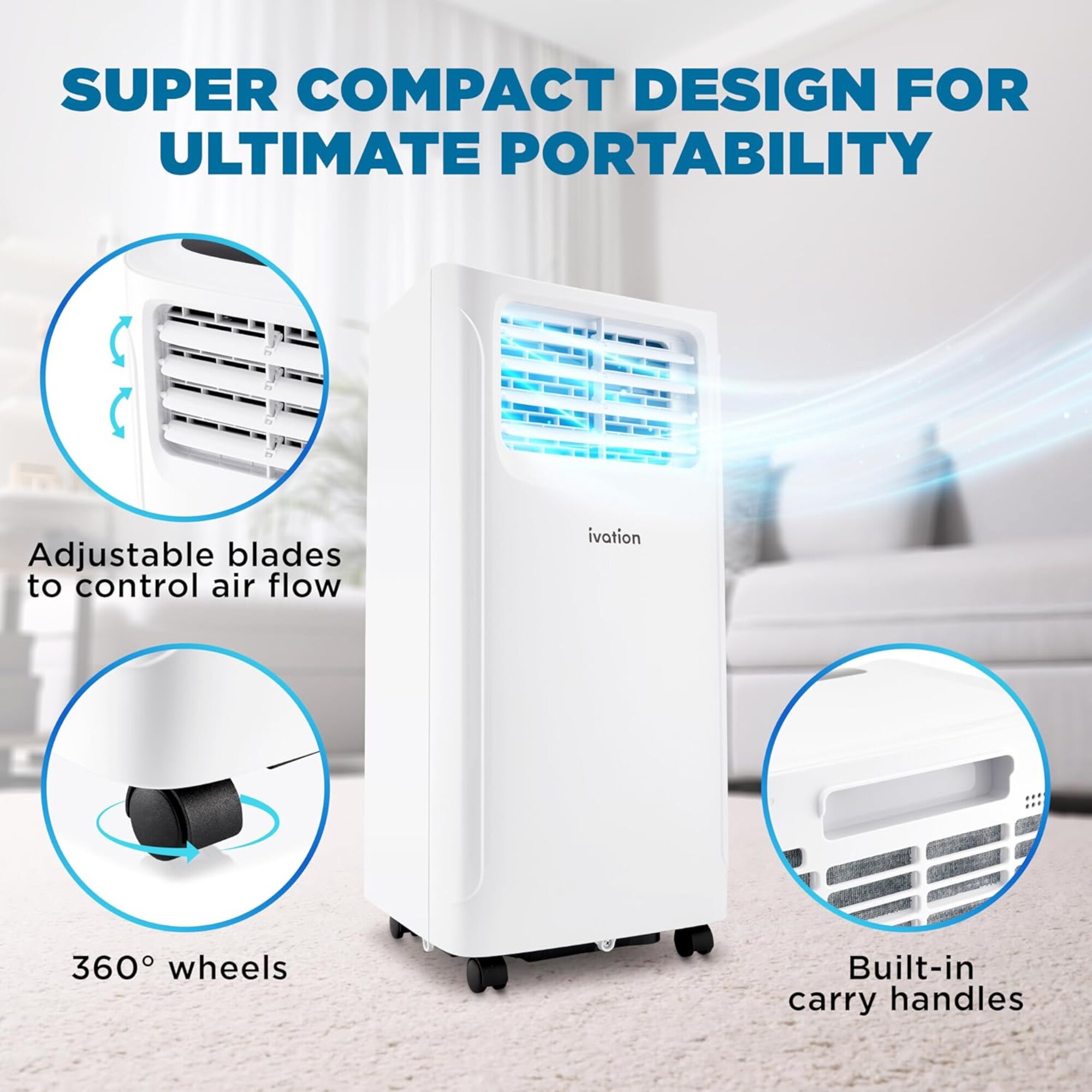 Ivation IVAPACSM9K Portable-Air-Conditioners - View #5