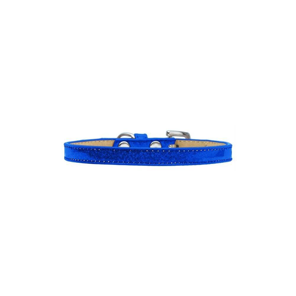 Mirage Pet Products MR10-308BL Plain Ice Cream Collars Blue 8
