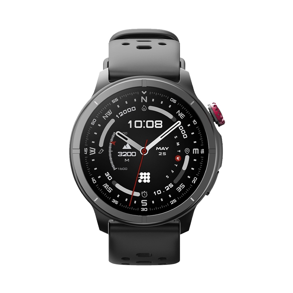 AURA Pro 2 Smartwatch with Built-In GPS Route Navigation  Offline Maps 1.48 inches AMOLED HD