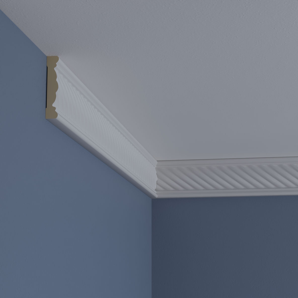 Ekena Millwork MLD03X00DI Chair-Rail-Moulding - View #10