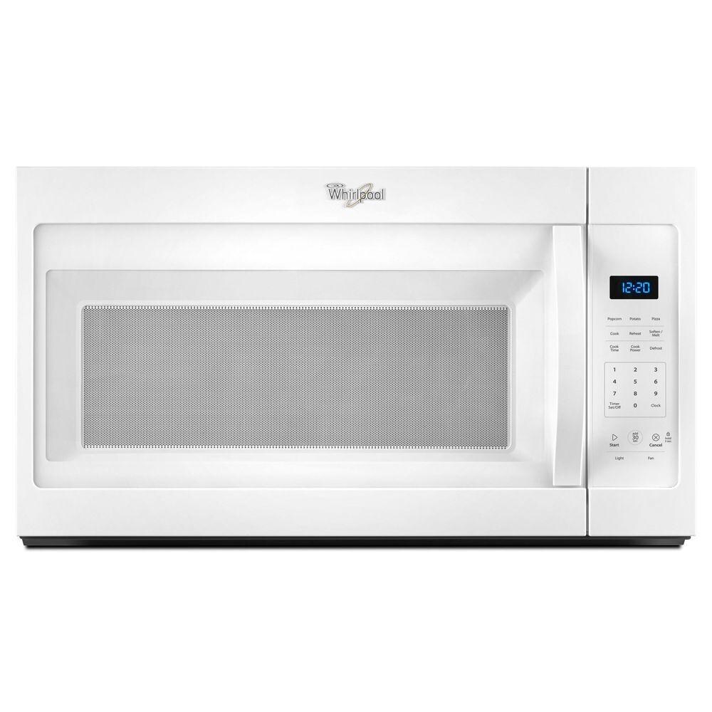 Whirlpool 297100 1.7-cu ft 30-in Over-the-Range Microwave ( White )