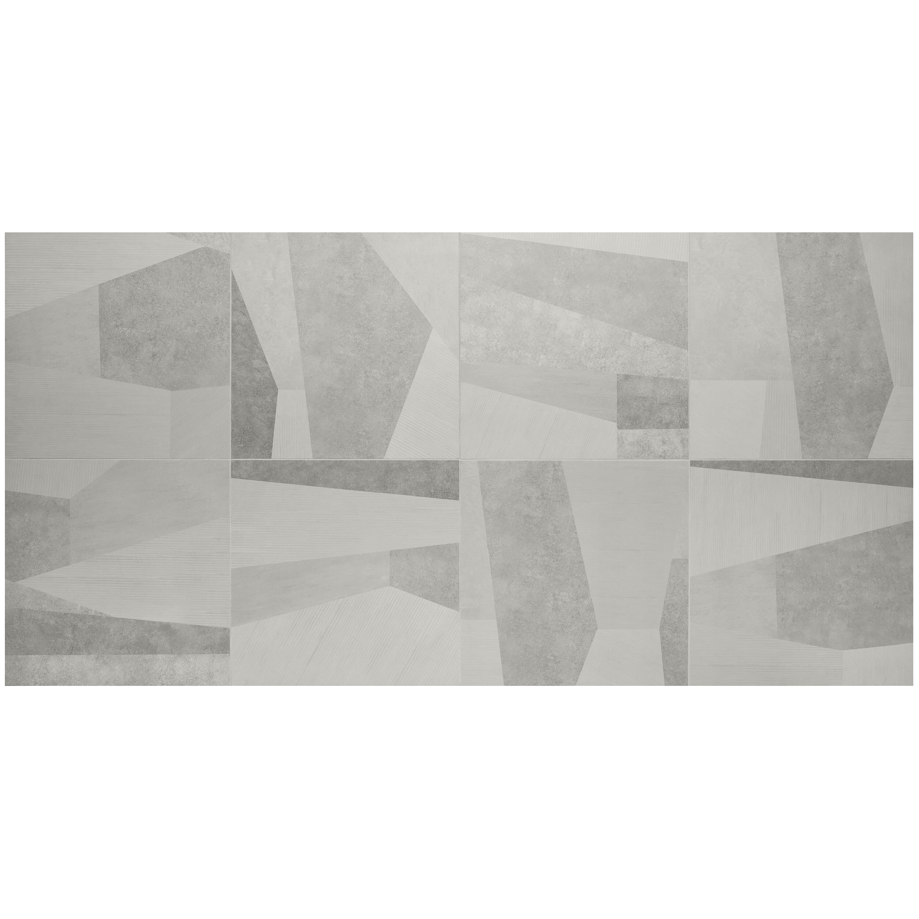 Large Gray Matte Porcelain Floor and Wall Tile