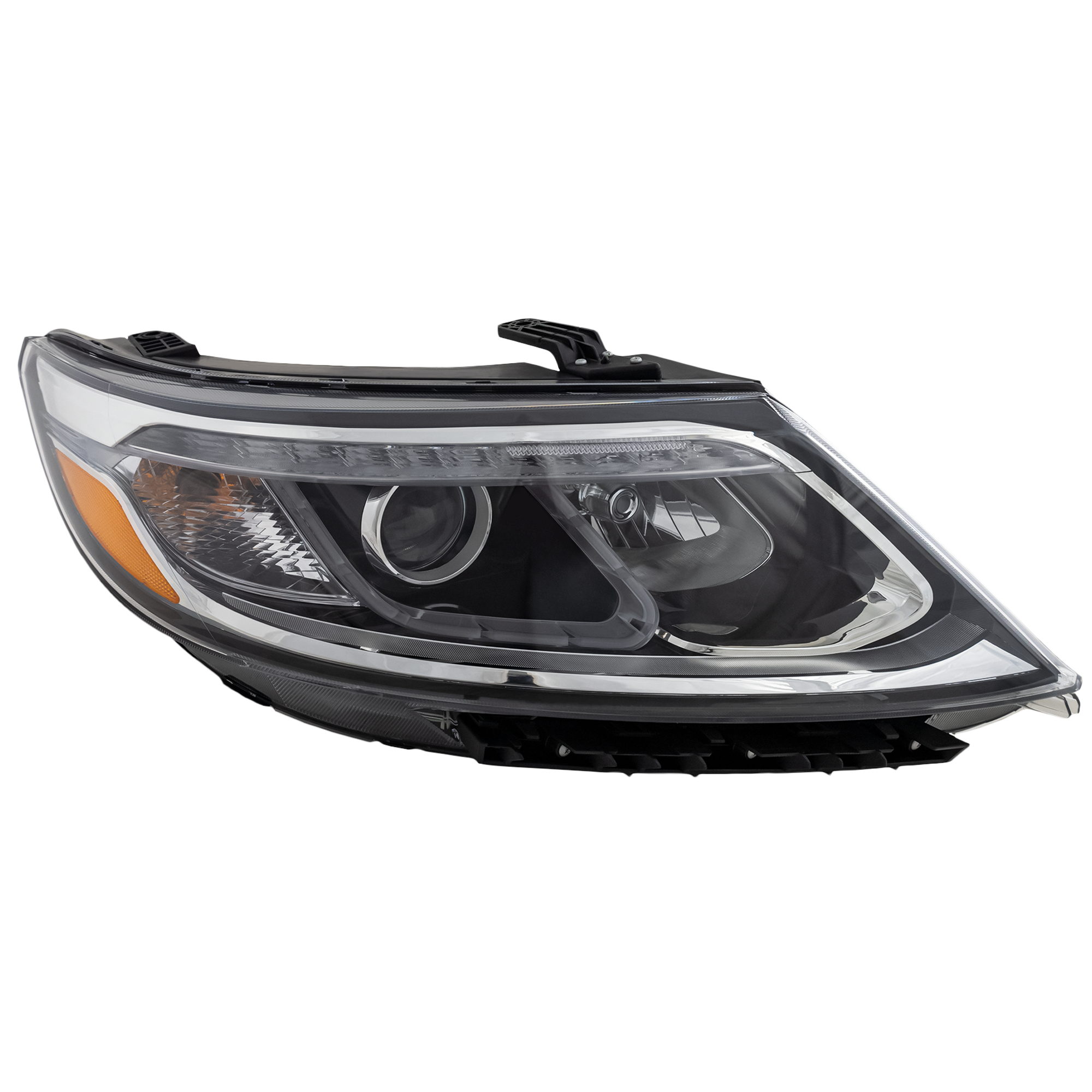 Garage-Pro JCWREPK100163QGP Headlight Compatible with Kia Sorento 2014-2015 Rh Assembly Halogen with LED Accents- Capa