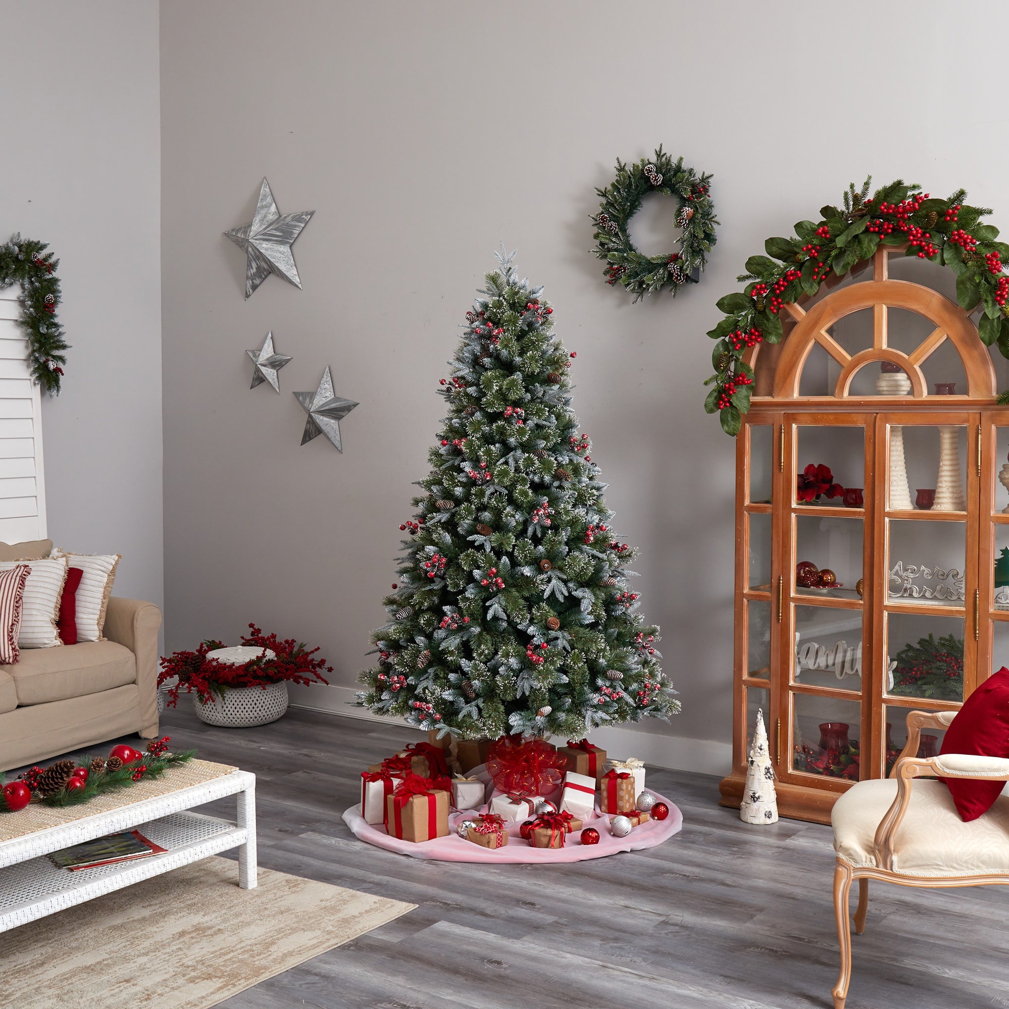 Nearly Natural T3032 Artificial-Christmas-Trees - View #11