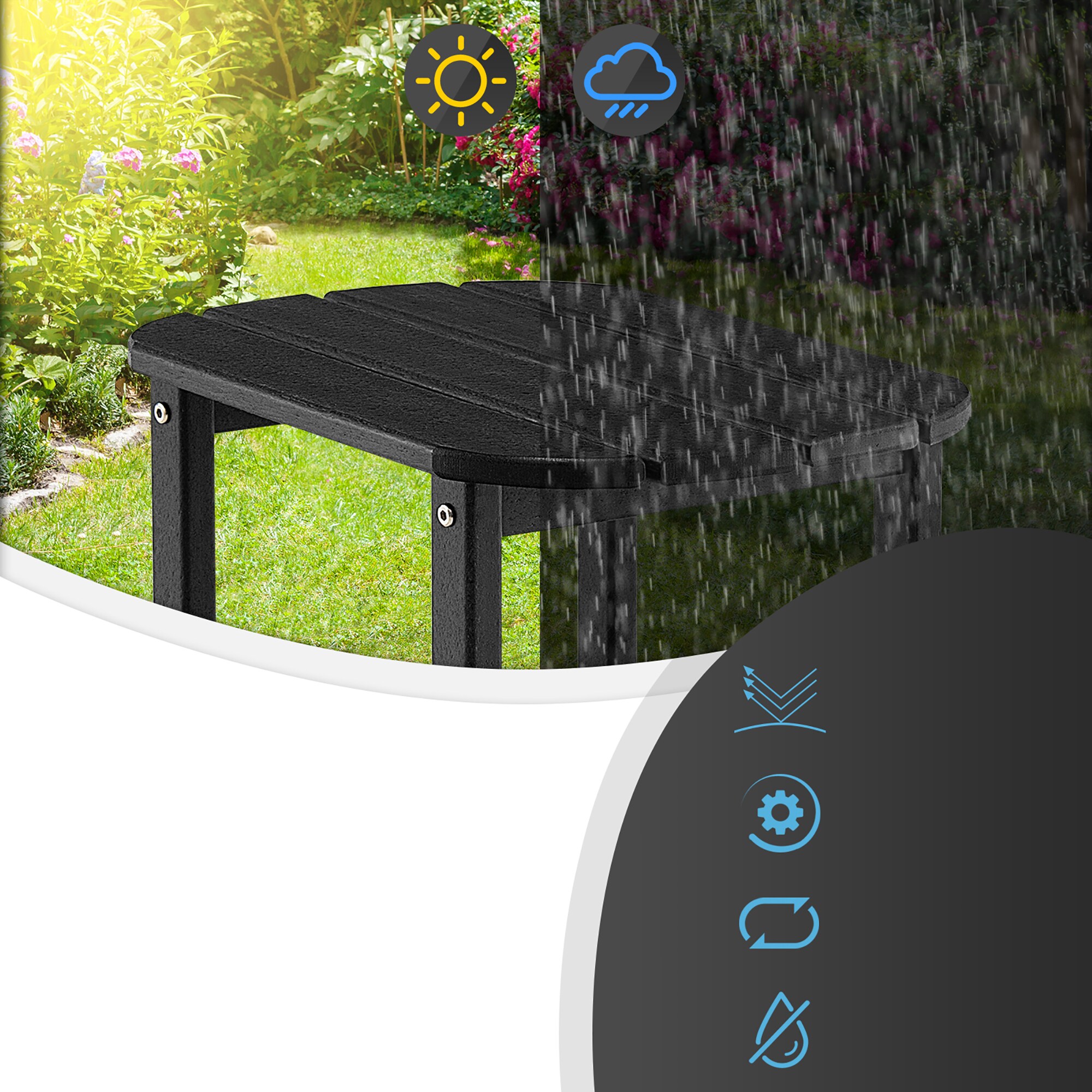 Goplus NP10331BK Patio-Tables - View #4