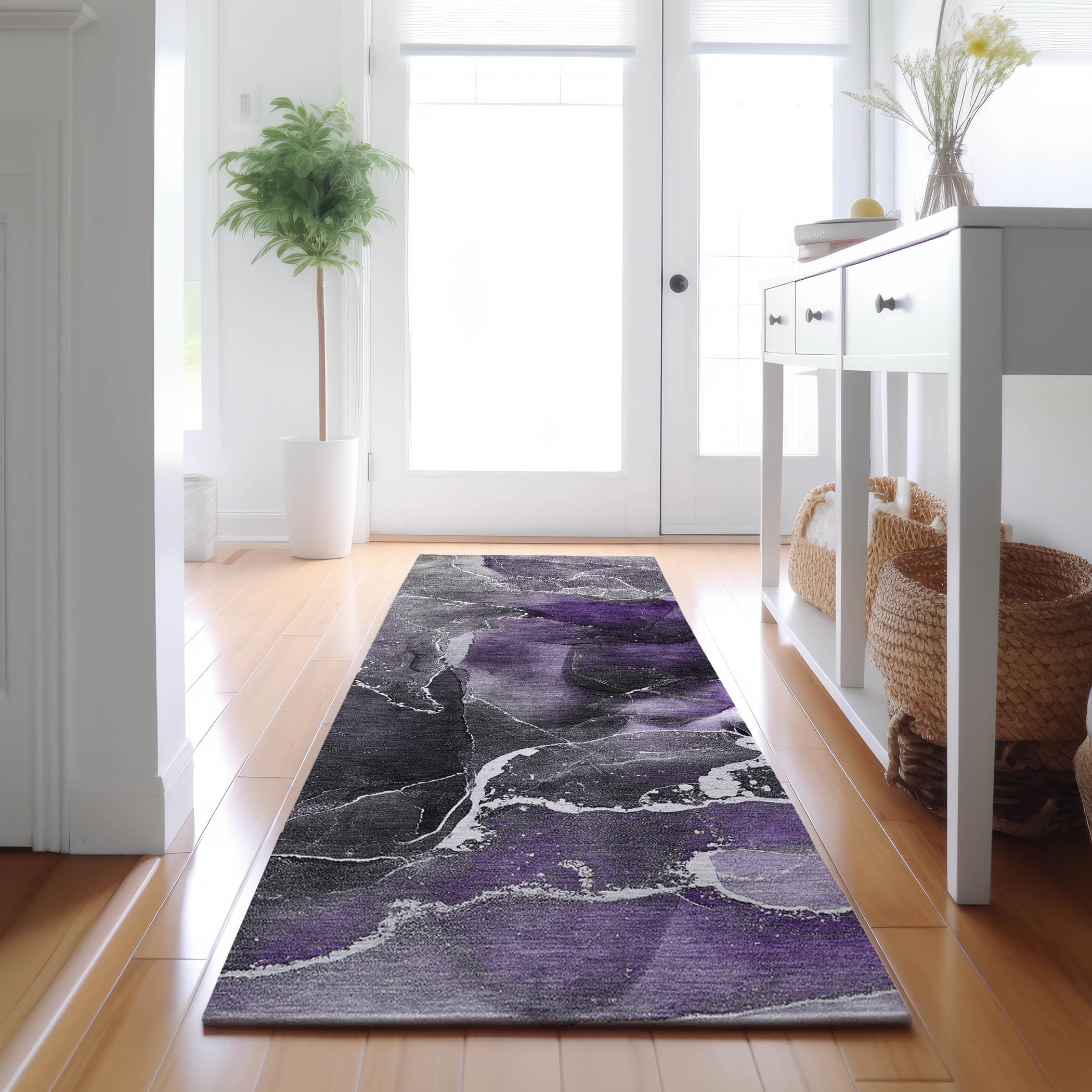 Addison Rugs AMF544TE8X10 Mayfield AMF544TE 8 x 10 (ft) Loomed Polyester Teal Rectangular Indoor Geometric Machine washable Area rug