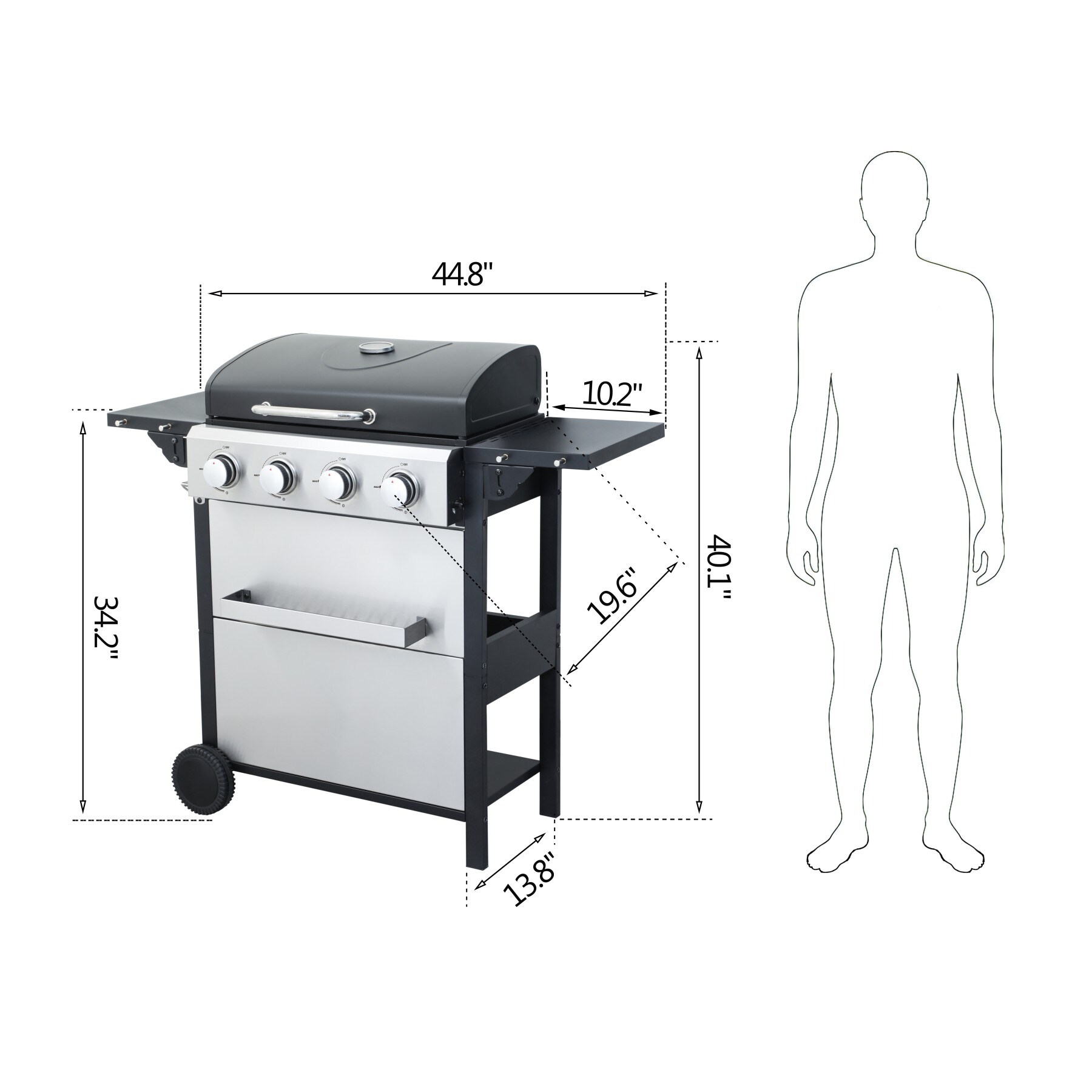 Dexmalle W2938P208373 Gas-Grill - View #3