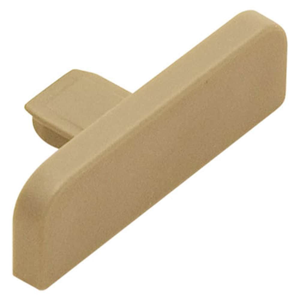Schluter Systems E26/HB Trep-S/-SE 0.406-in W x 1.031-in L Light beige PVC End caps Tile Edge Trim