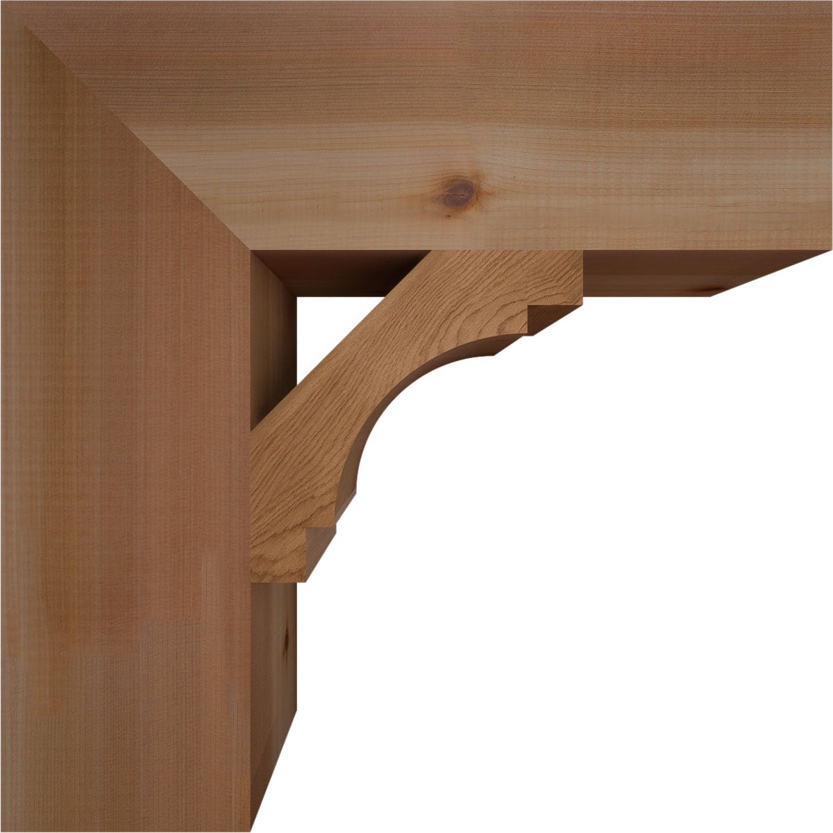 Ekena Millwork BKT06X20X20MRC05SWR Exterior-Brackets-Braces - View #3