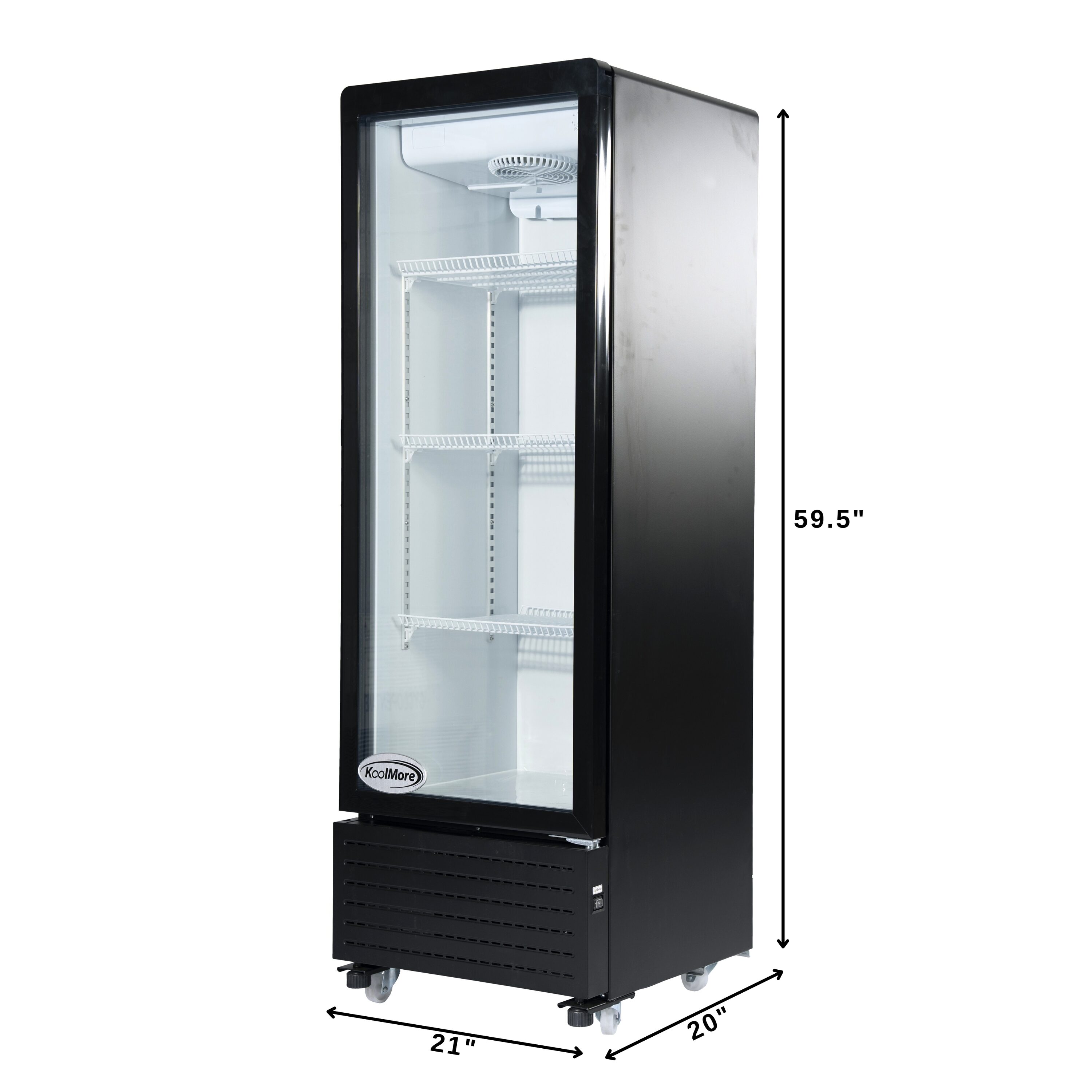KoolMore LOW-KM-MDR-1GD-8C Commercial-Refrigerators - View #5