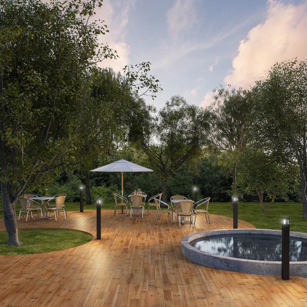 DALS Lighting LEDPATH003D-BK Path-Lights - View #2