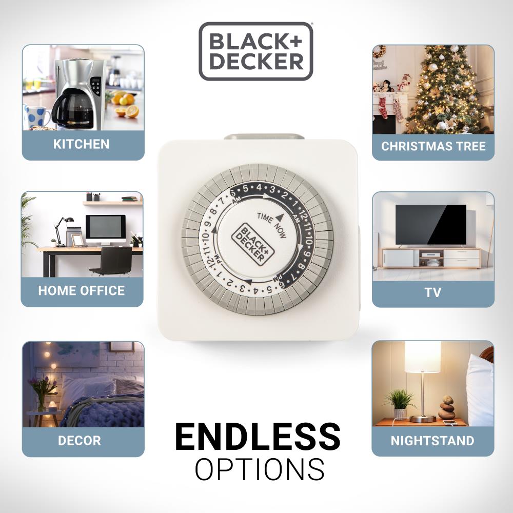 BLACK+DECKER BDXPA0020 timers - View #4