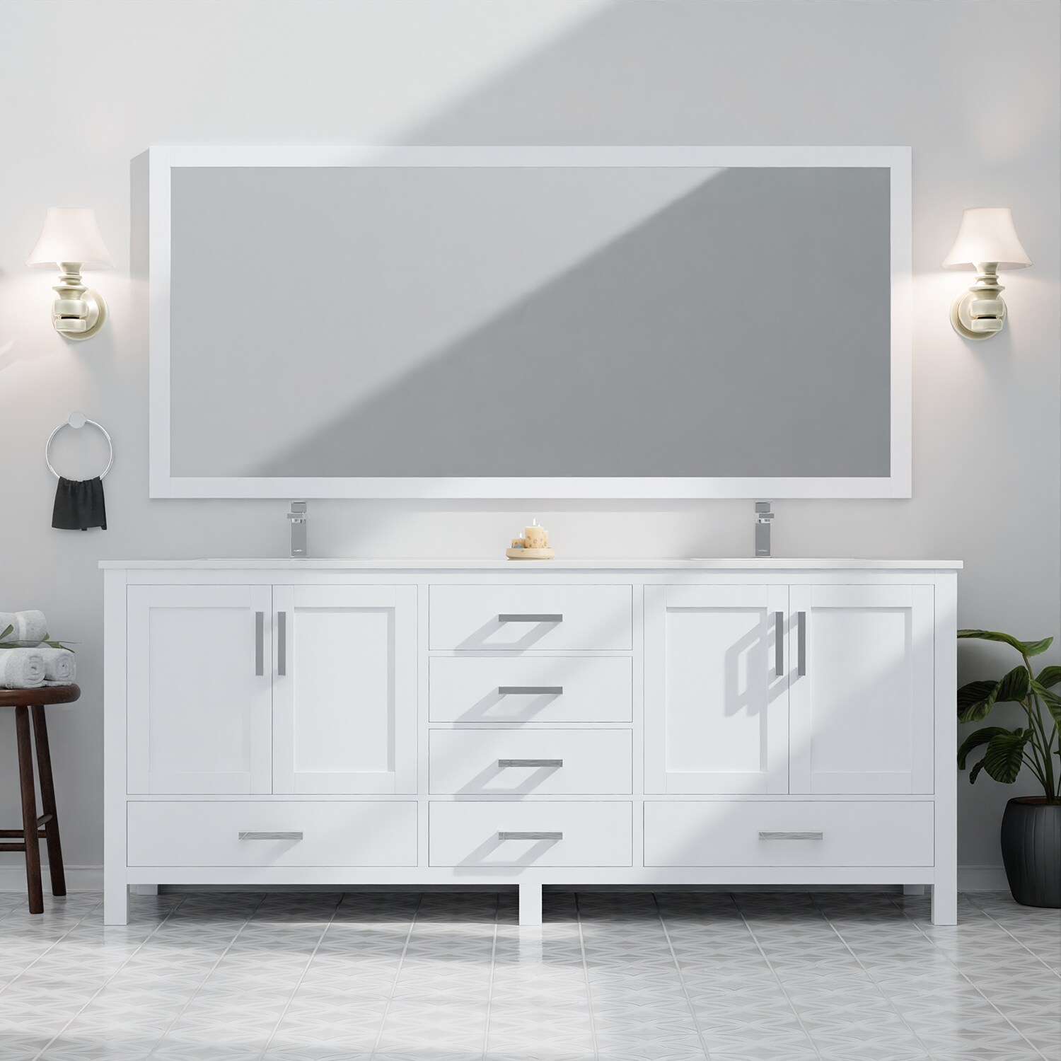 Lexora LJ342280DAWQ000 Bath-Vanity-Combo - View #12