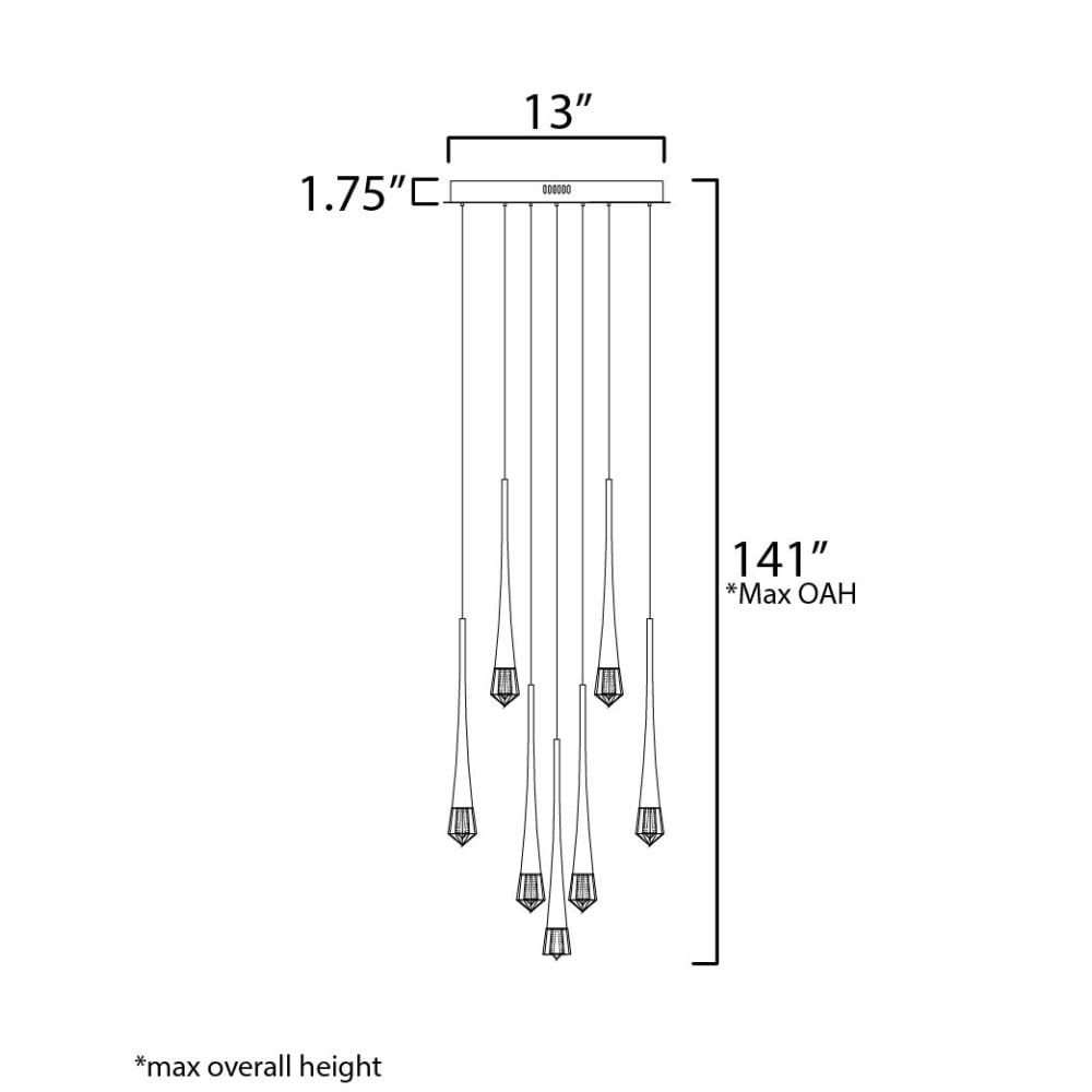 ET2 A-ET2-E24227-122BK Pendant-Lights - View #3