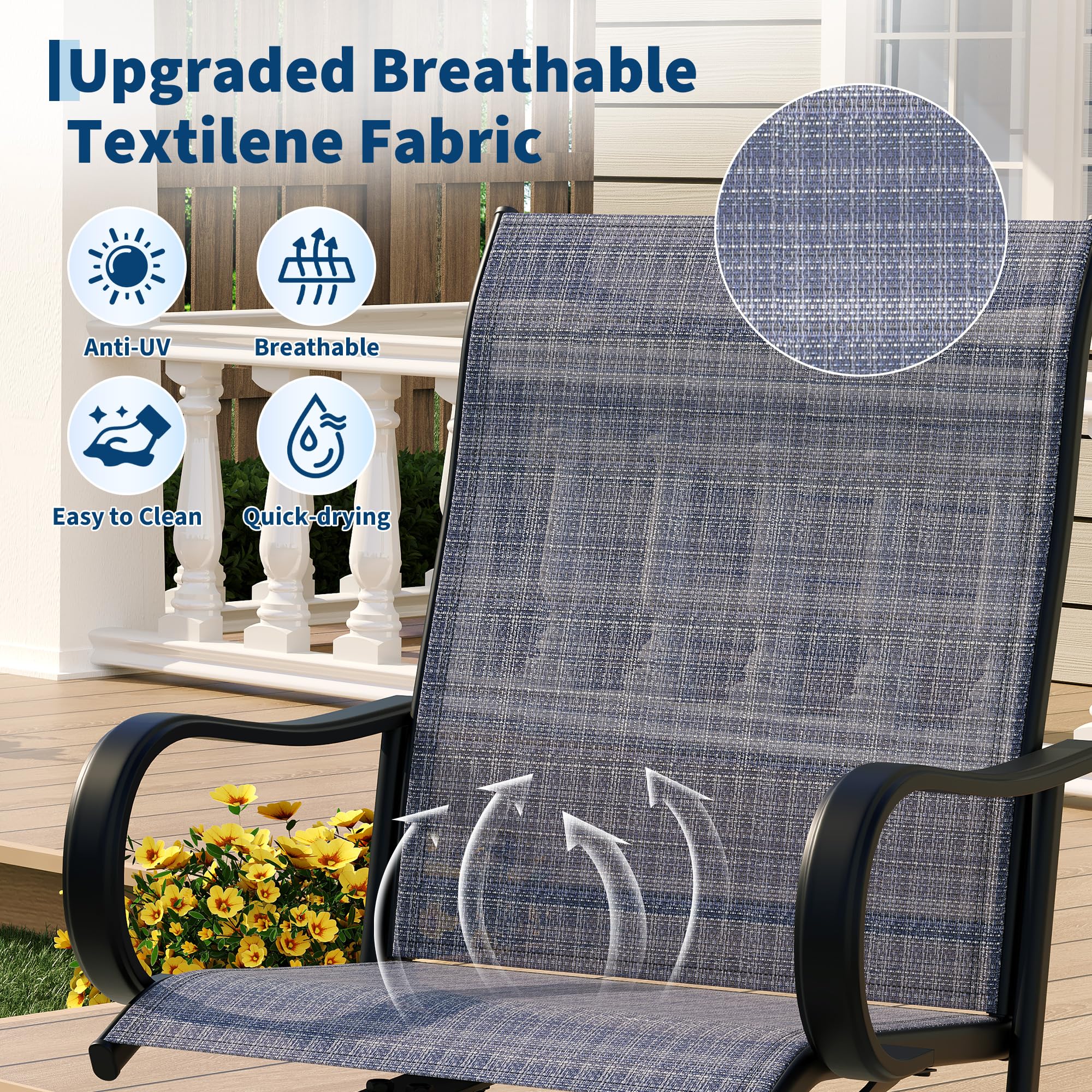 GarveeLife CLJ-0AKXUL-CR51GGH Patio-Chairs - View #6