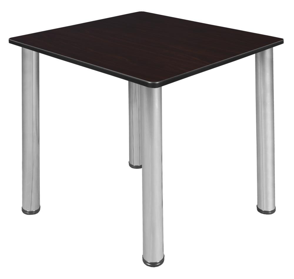 Regency TB303018MWBPCM Breakroom Brown 4-Person Training Table (30-in W x 29-in H)