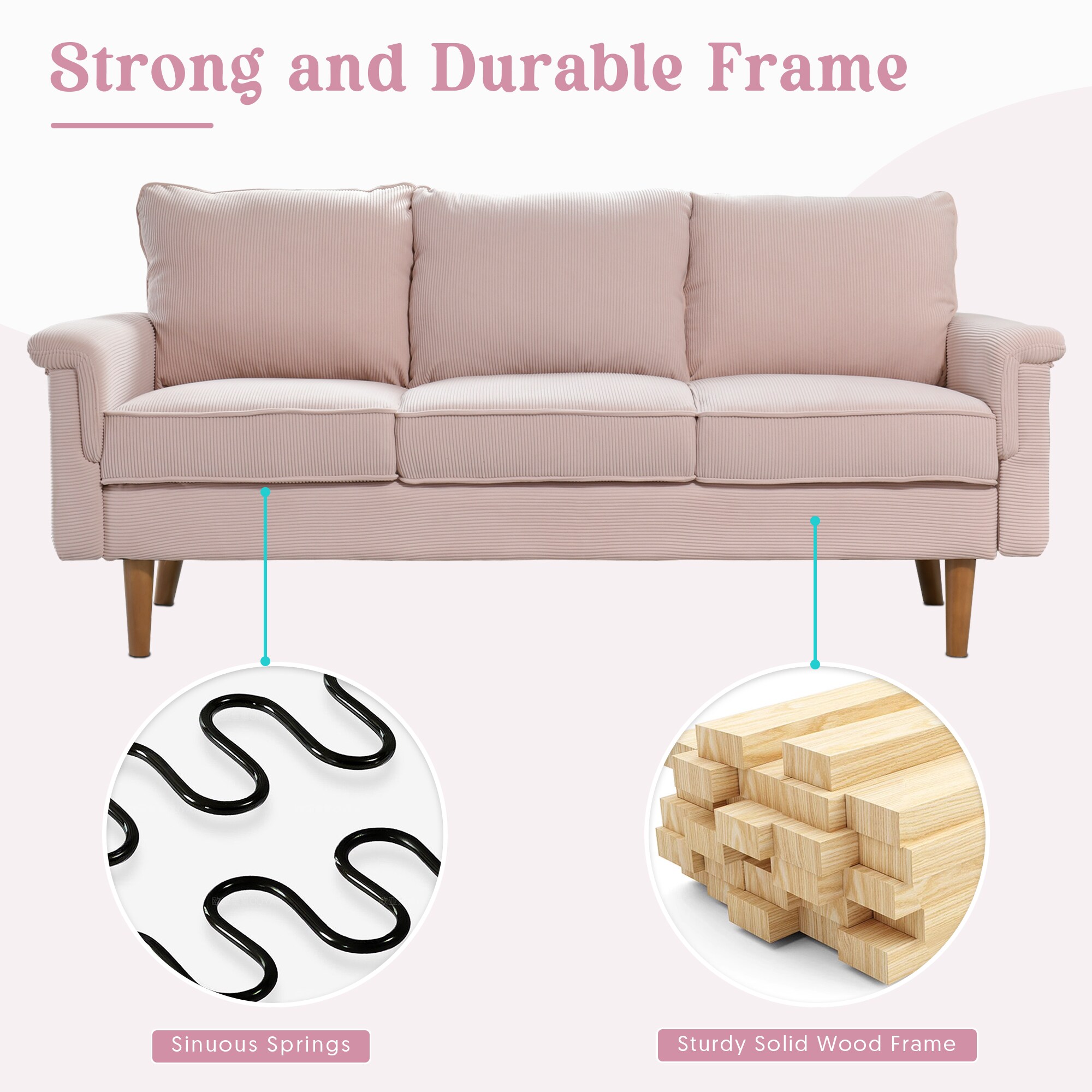 weaxty HMBGLS770 Sofas-Loveseats - View #3