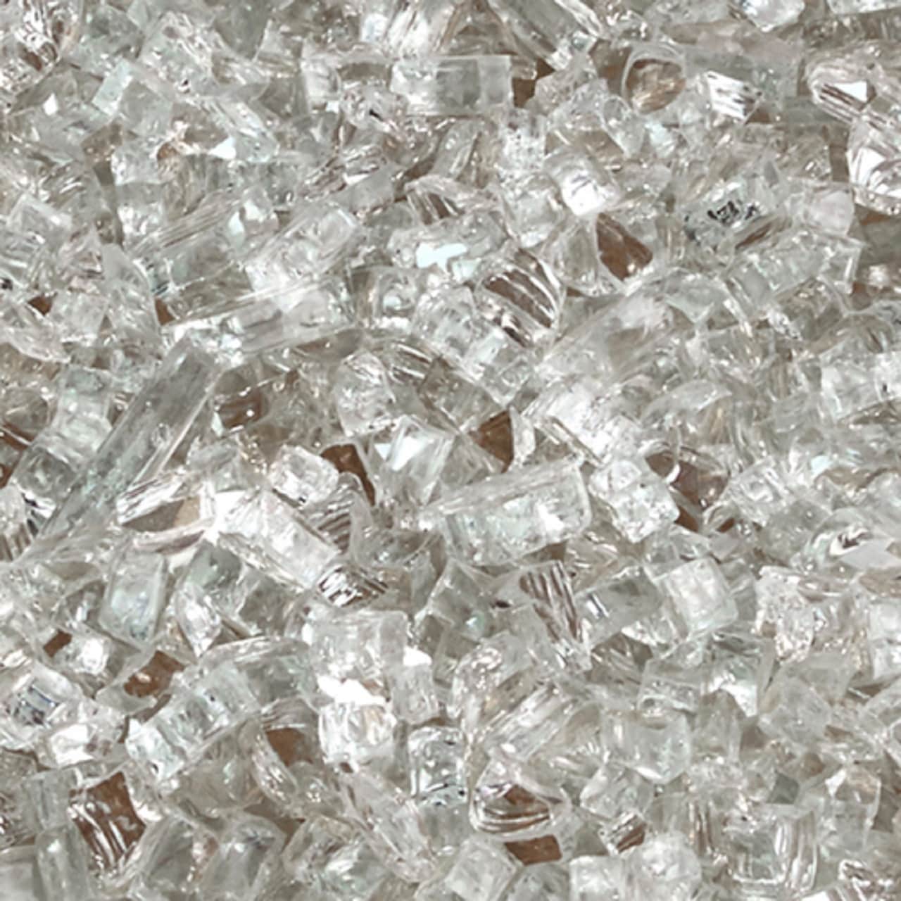 Duluth Forge 14CRGM  1/4 In. Classic Clear Fire Glass- 10 Lb. Bag Fire Pit Glass