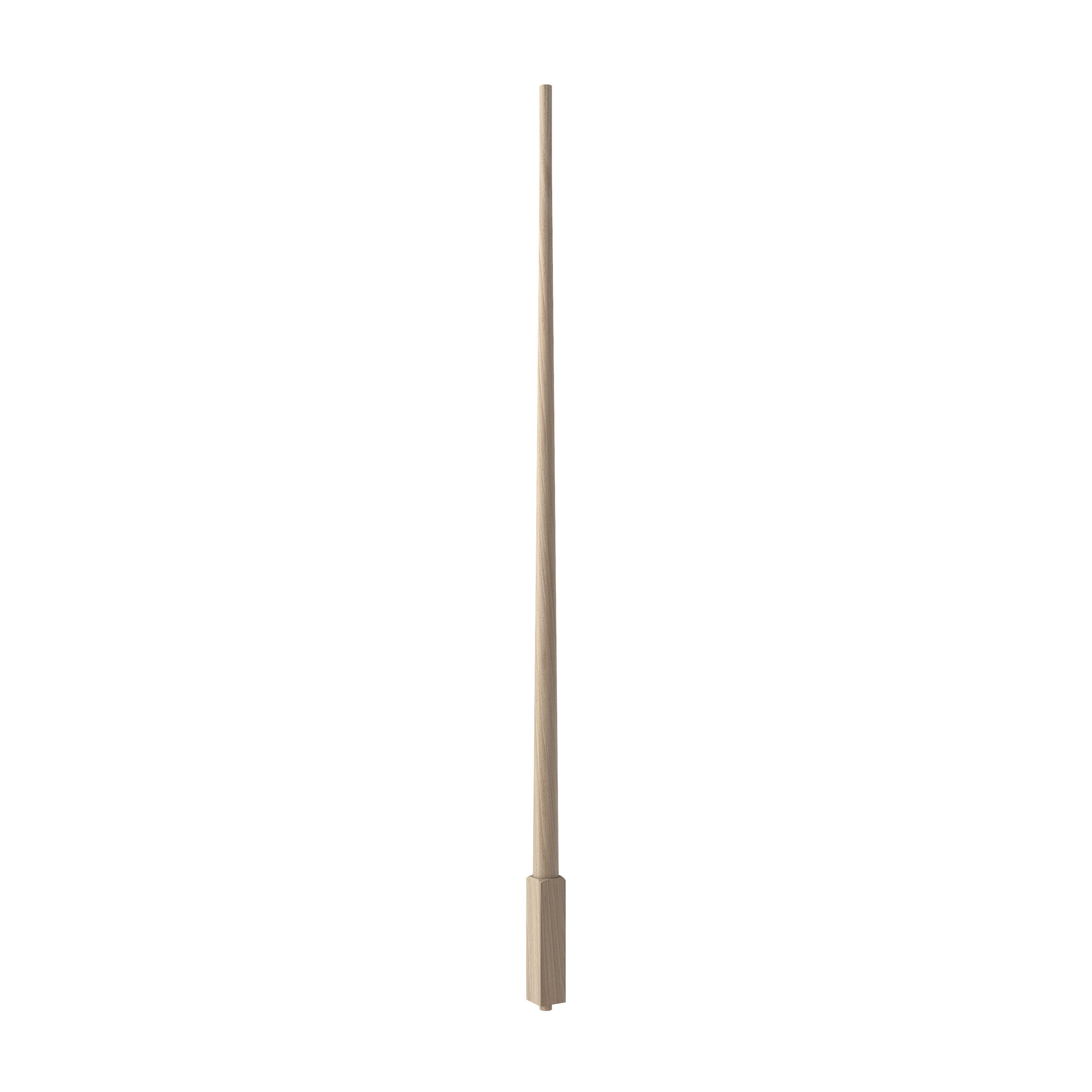 Crown Heritage 452538039 39-in x 1.75-in Craftsman Unfinished Poplar Pin Top Turned Stair Baluster