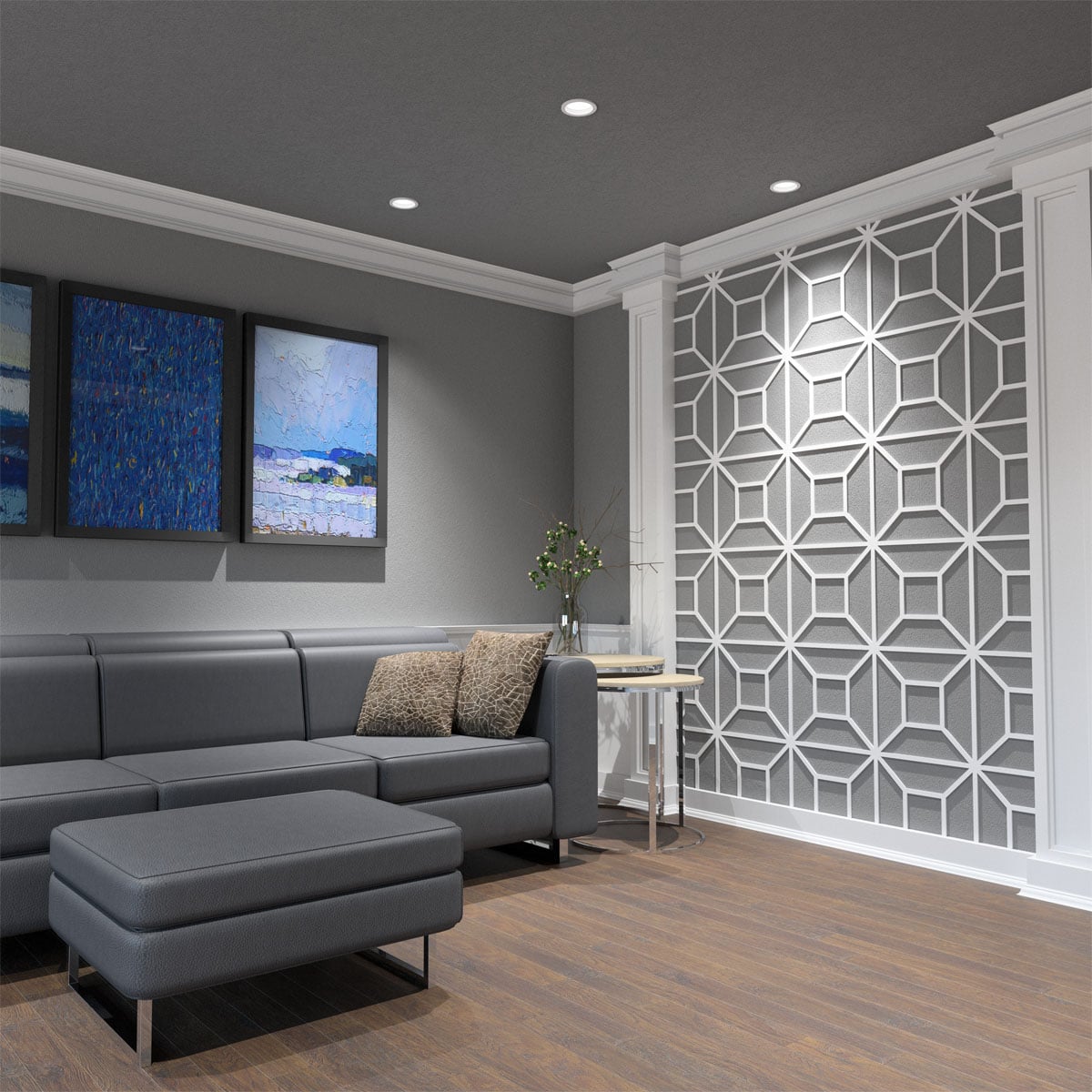 Ekena Millwork WALP16X16MAR Wall-Panels - View #4