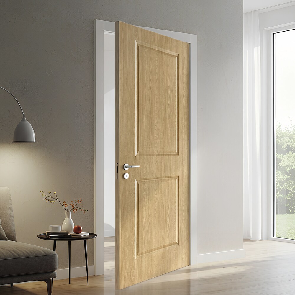 CALHOME OAK-2PANEL-80X36 Slab-Doors - View #3