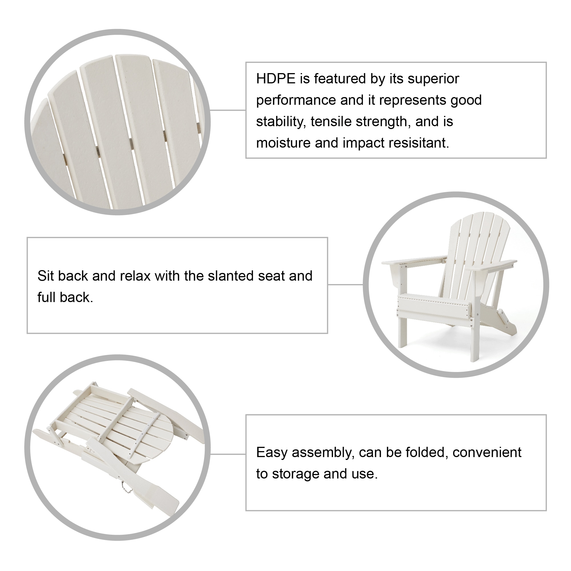 Glitzhome 2022200081 Patio-Chairs - View #3