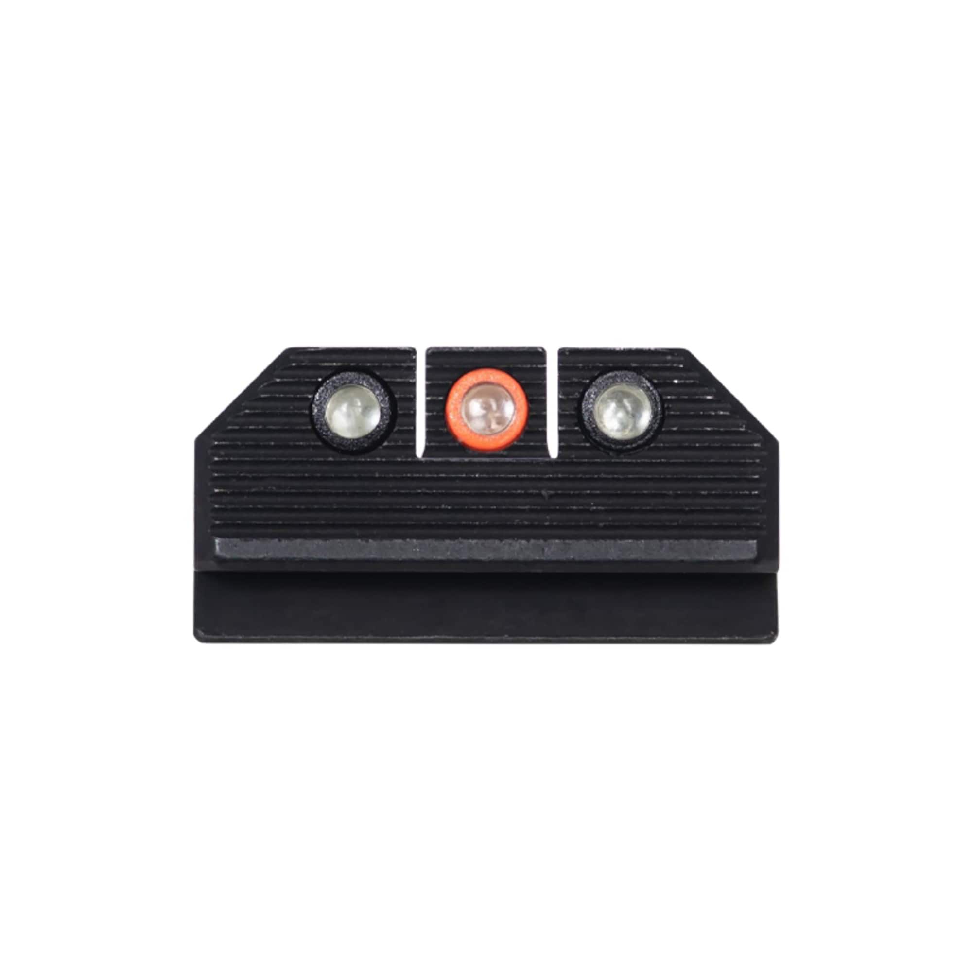  RUG-326-185-262-OGZG Night Fision Optics Ruger Max 9 Org Ring Sq Blk Rear