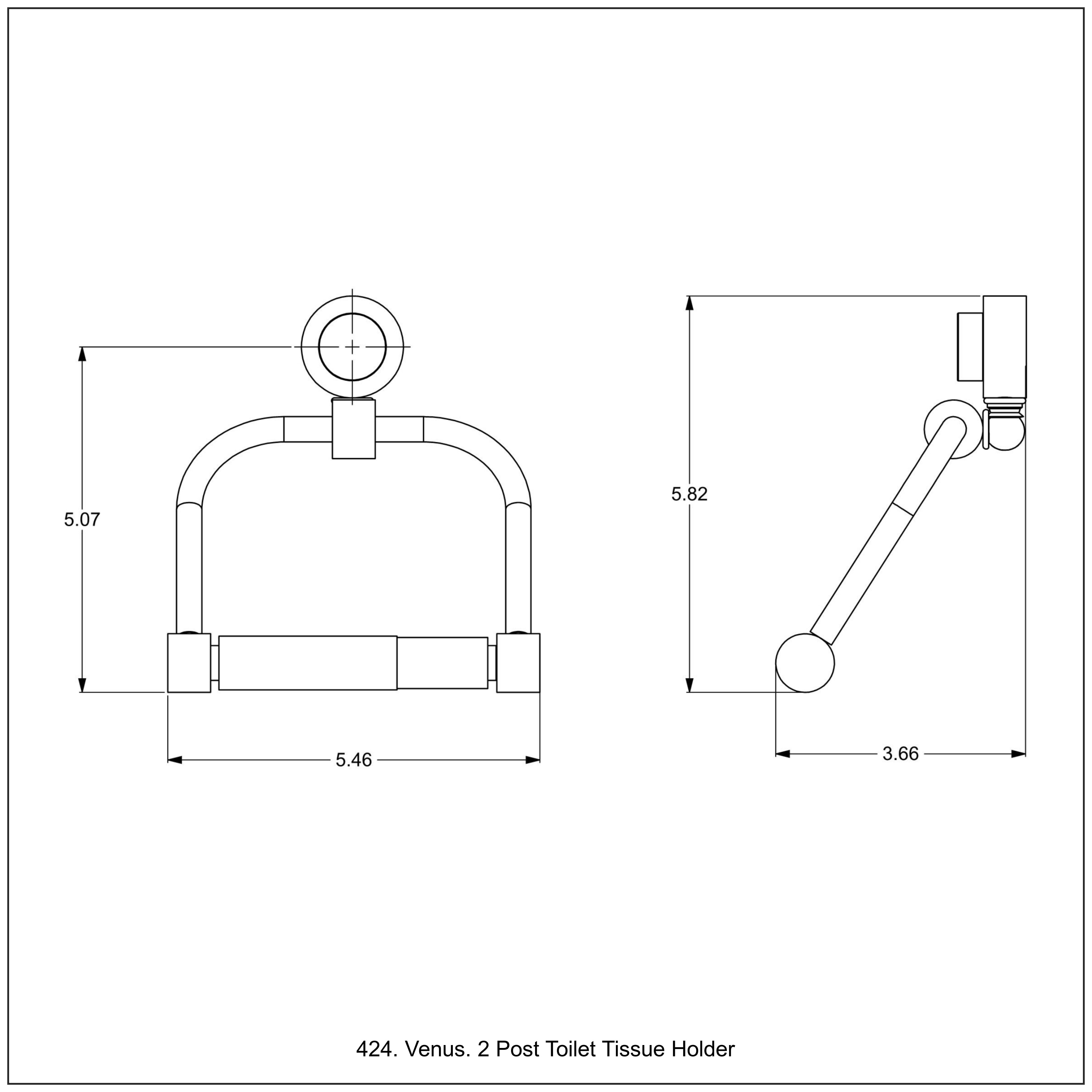 Allied Brass 424-VB d060360 - View #3
