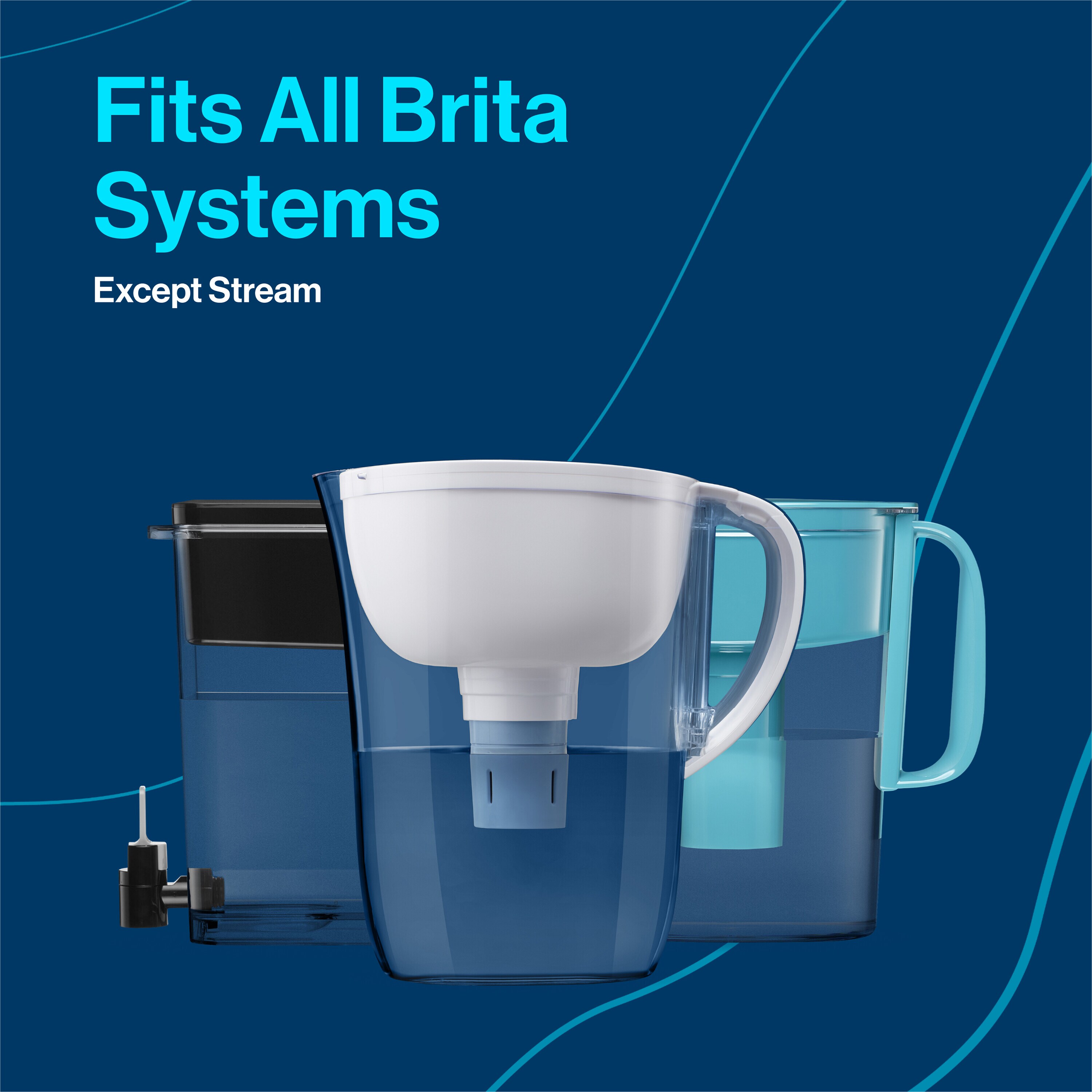 Brita Elite 2ct store Replacement Filters for Brita Pitchers and Dispensers 2 Box NEW