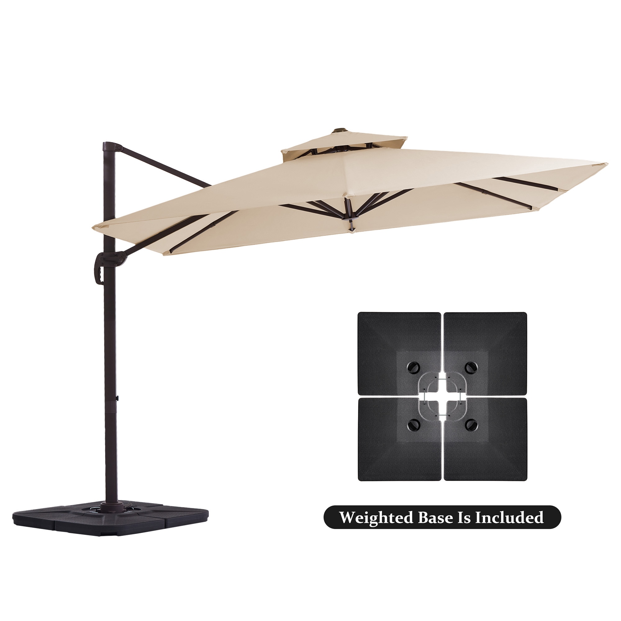 JEAREY JE-LKZLM-11X11FT-BE Umbrellas-2 - View #2