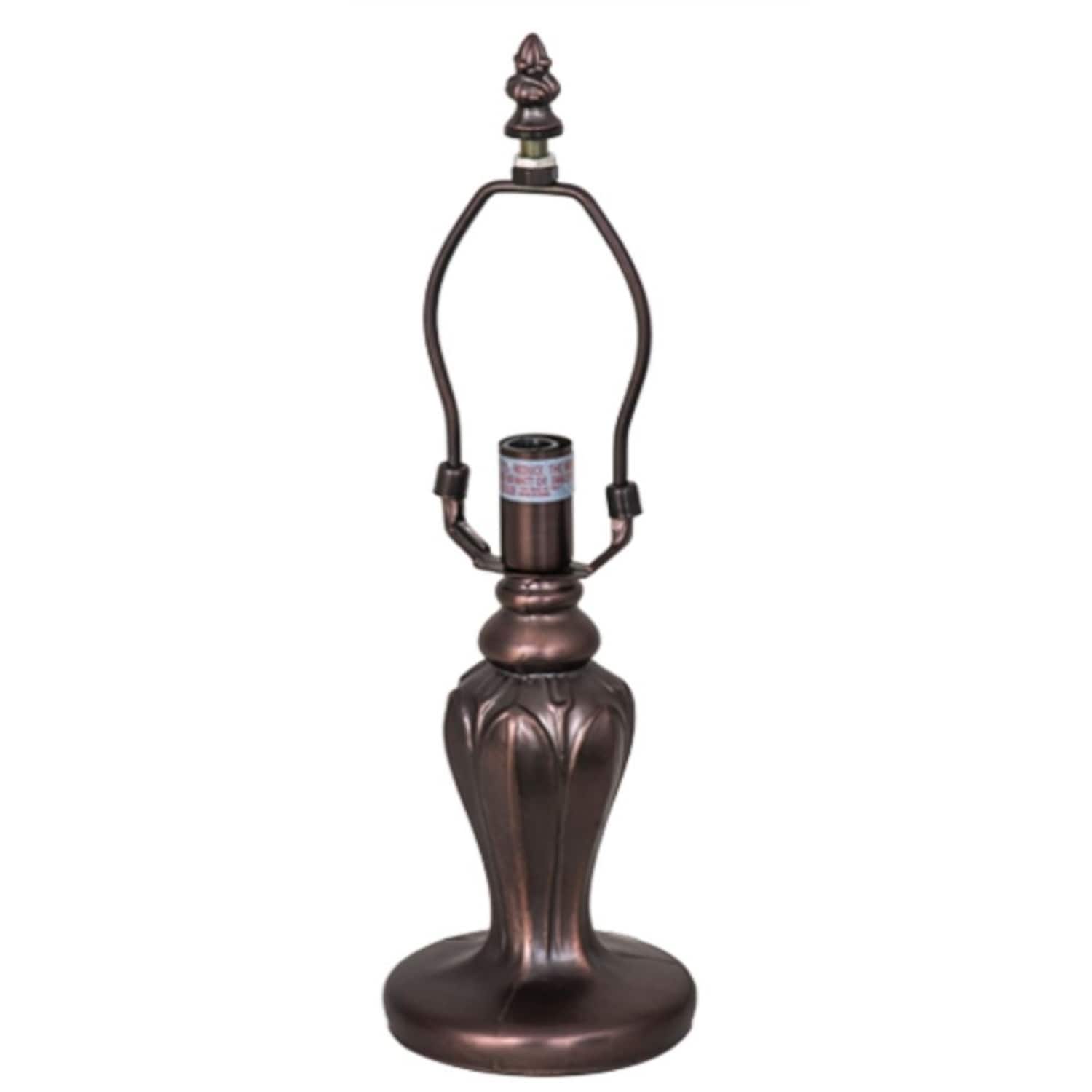 Meyda Tiffany Lighting 26960 7.5 in. High Tulip Vase Table Base