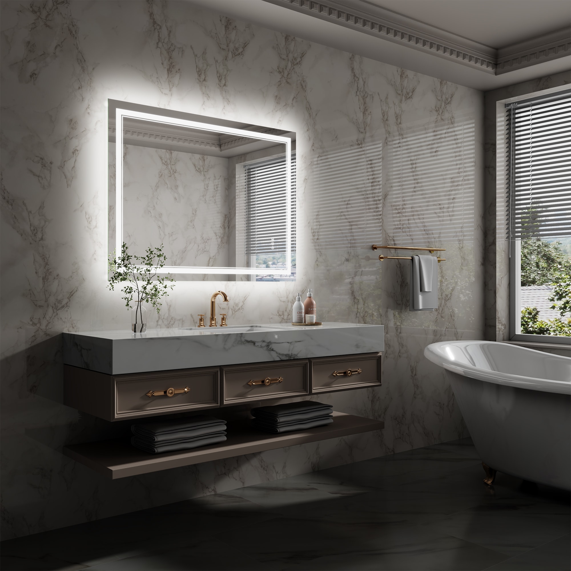 ExBrite TFBM3648 Framed-Bath-Mirrors - View #16