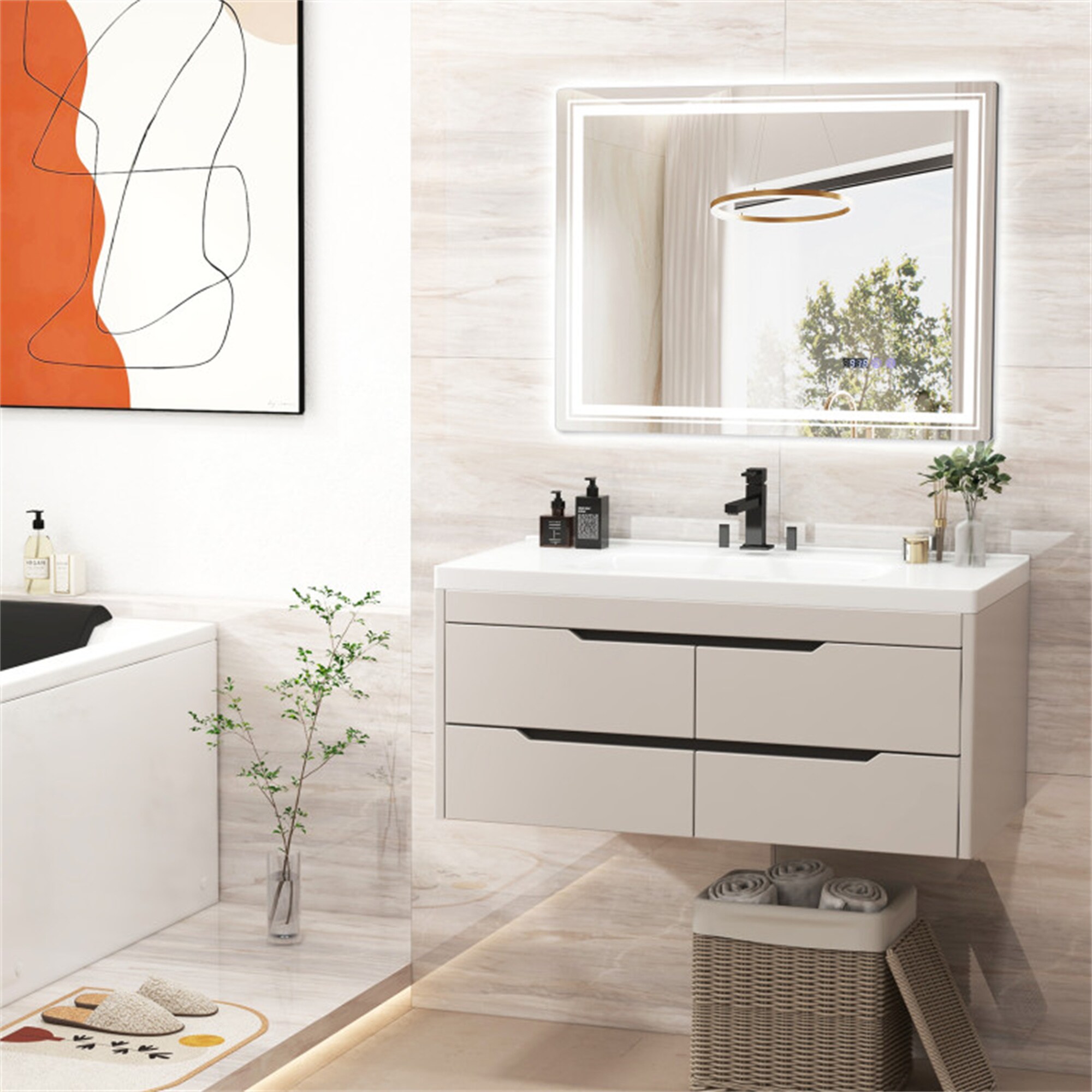 BABOOM BOM-9967533-OR Framed-Bath-Mirrors - View #10