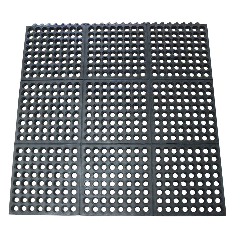 Rubber Floor Mat Anti-Fatigue Non Slip Floor Mats 36 x 60 New Commercial  Heavy Duty Drainage Rubber Kitchen Mat Black Bar Floor Mat