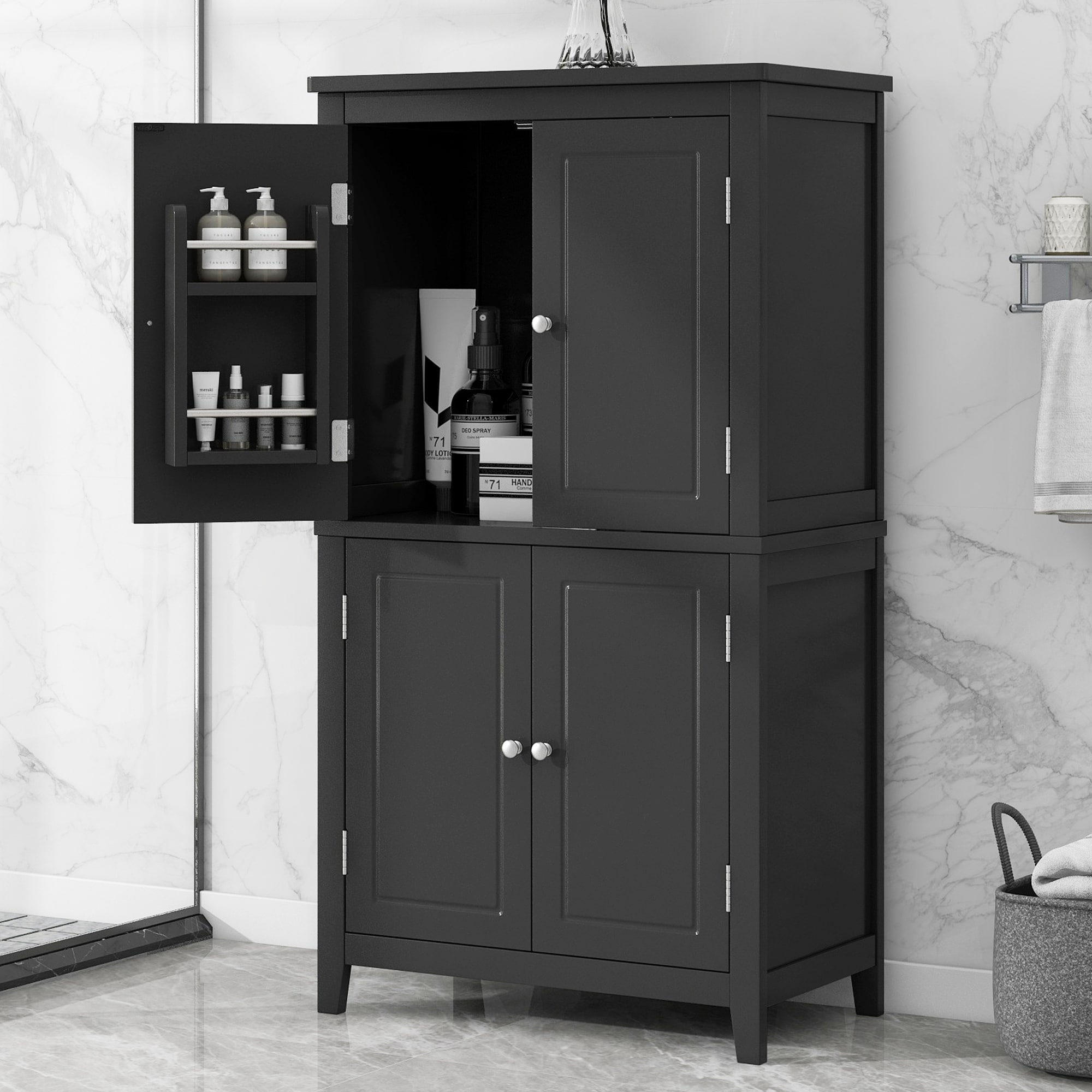 Huluwat XH-88461B Linen-Cabinets - View #3