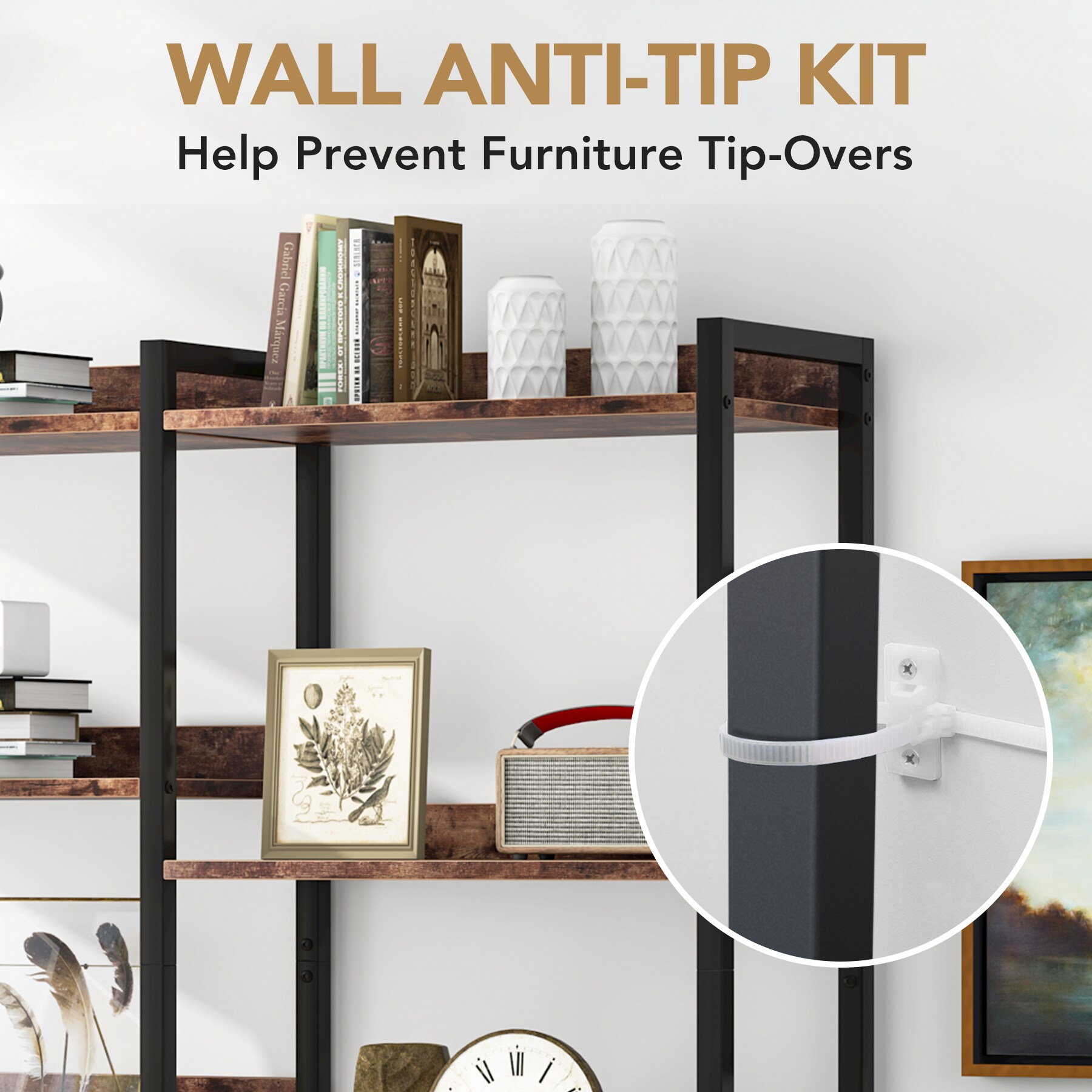 Tribesigns HOGA-F1589 bookcases - View #4