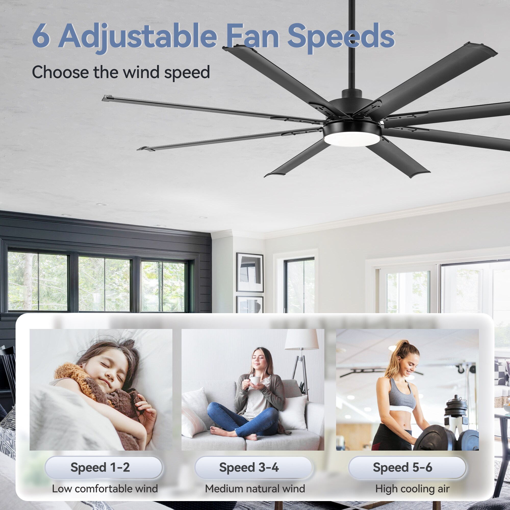 Breezary 32003-CG Ceiling-Fans - View #8